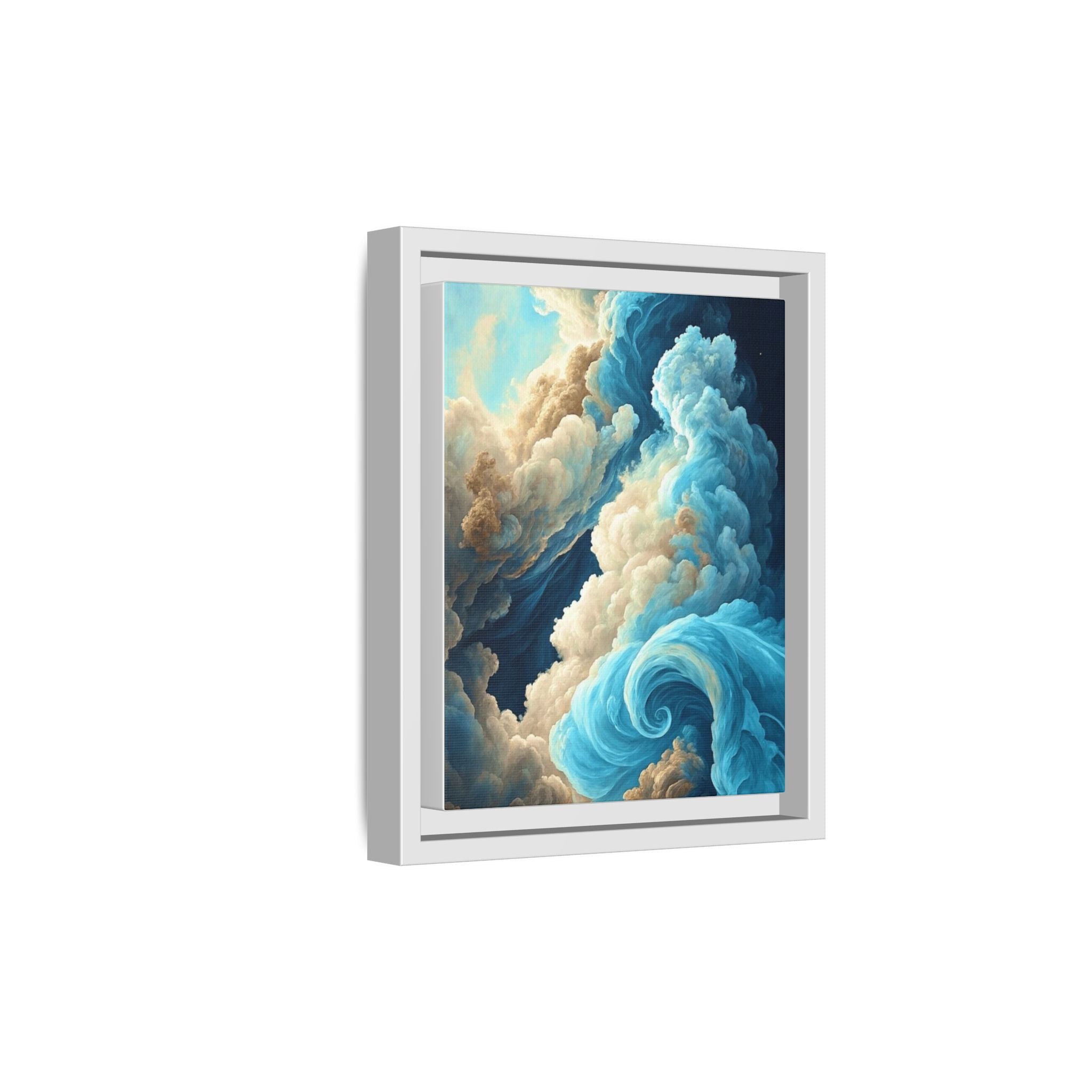 Celestial Elegance: Matte Canvas Print