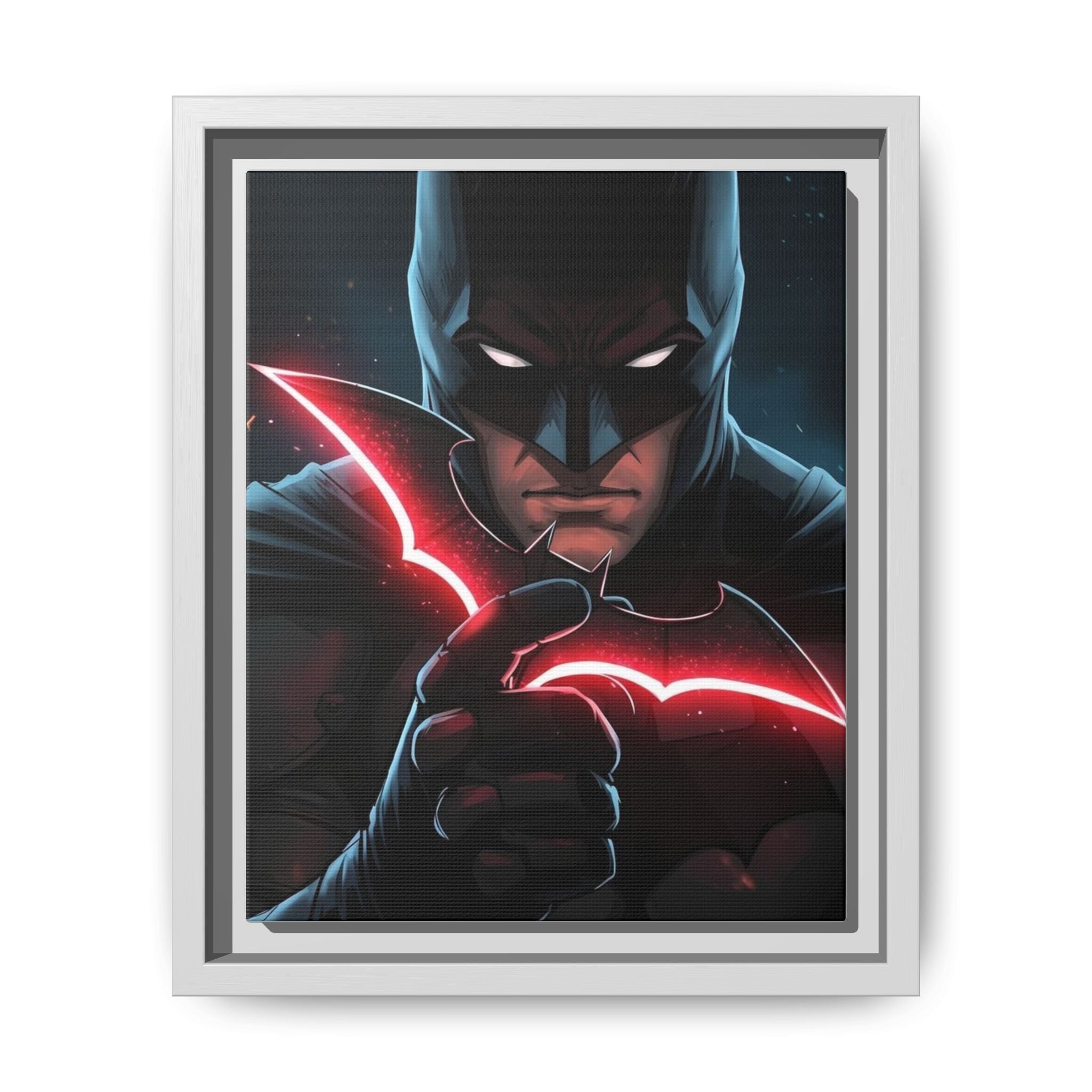 Artistic portrait of Batman: power and mystery