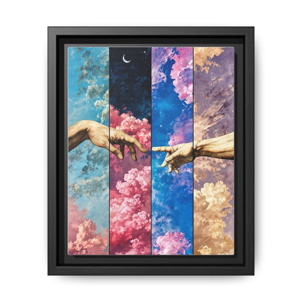 Pop Art Triptych Portrait: A Dazzling Artistic Journey