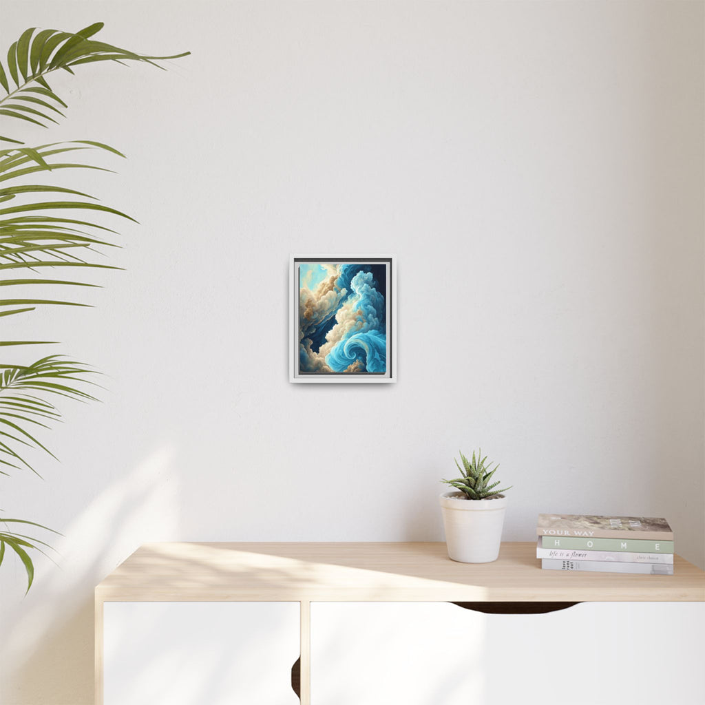Celestial Elegance: Matte Canvas Print