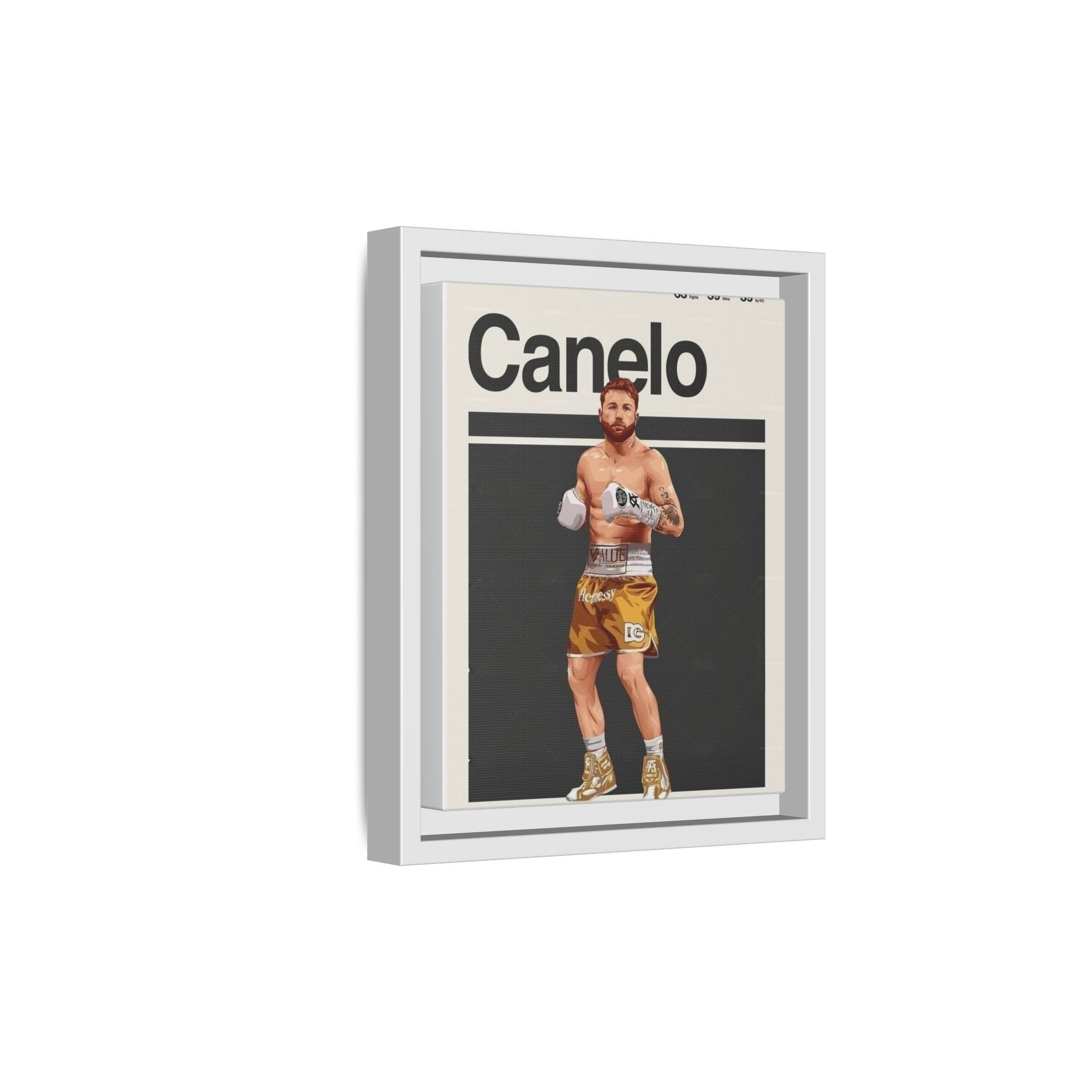 Pop Art Boxing Portrait: Canelo