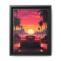 Tropical Escape: Triptych Art Portrait Print
