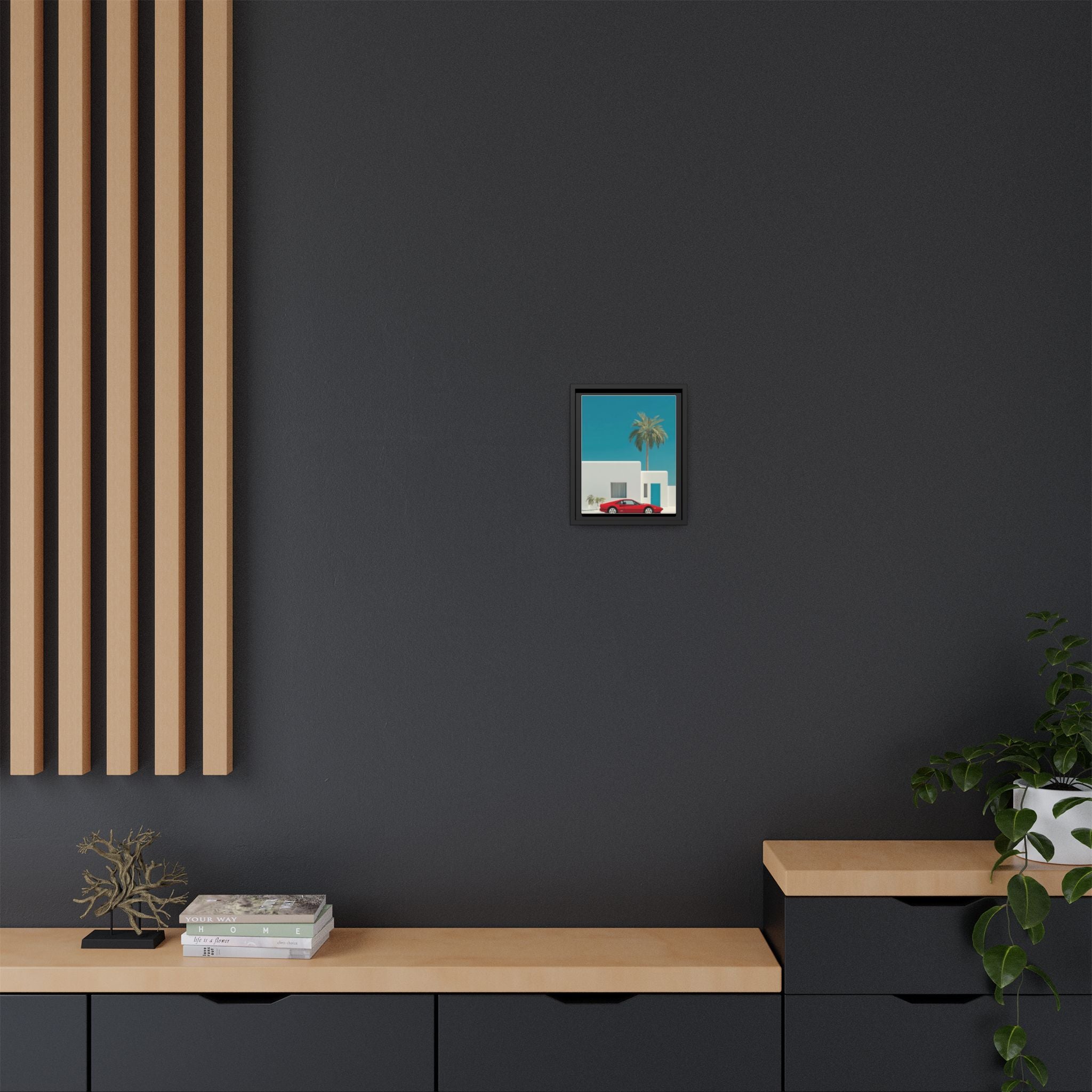 Summer Getaway: Retro Car Wall Art