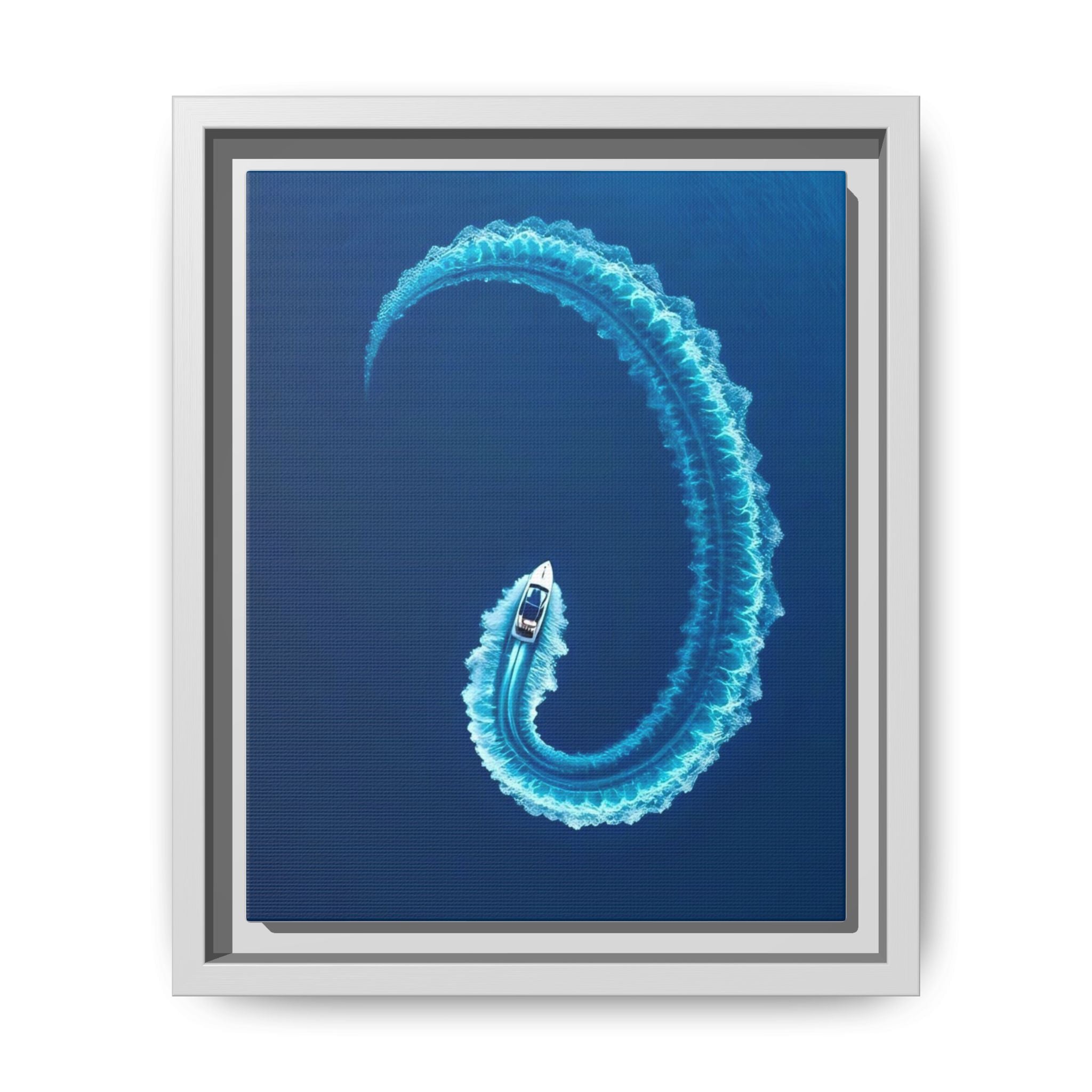 Nautical Elegance: Canvas Art Print