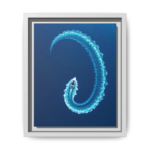 Nautical Elegance: Canvas Art Print