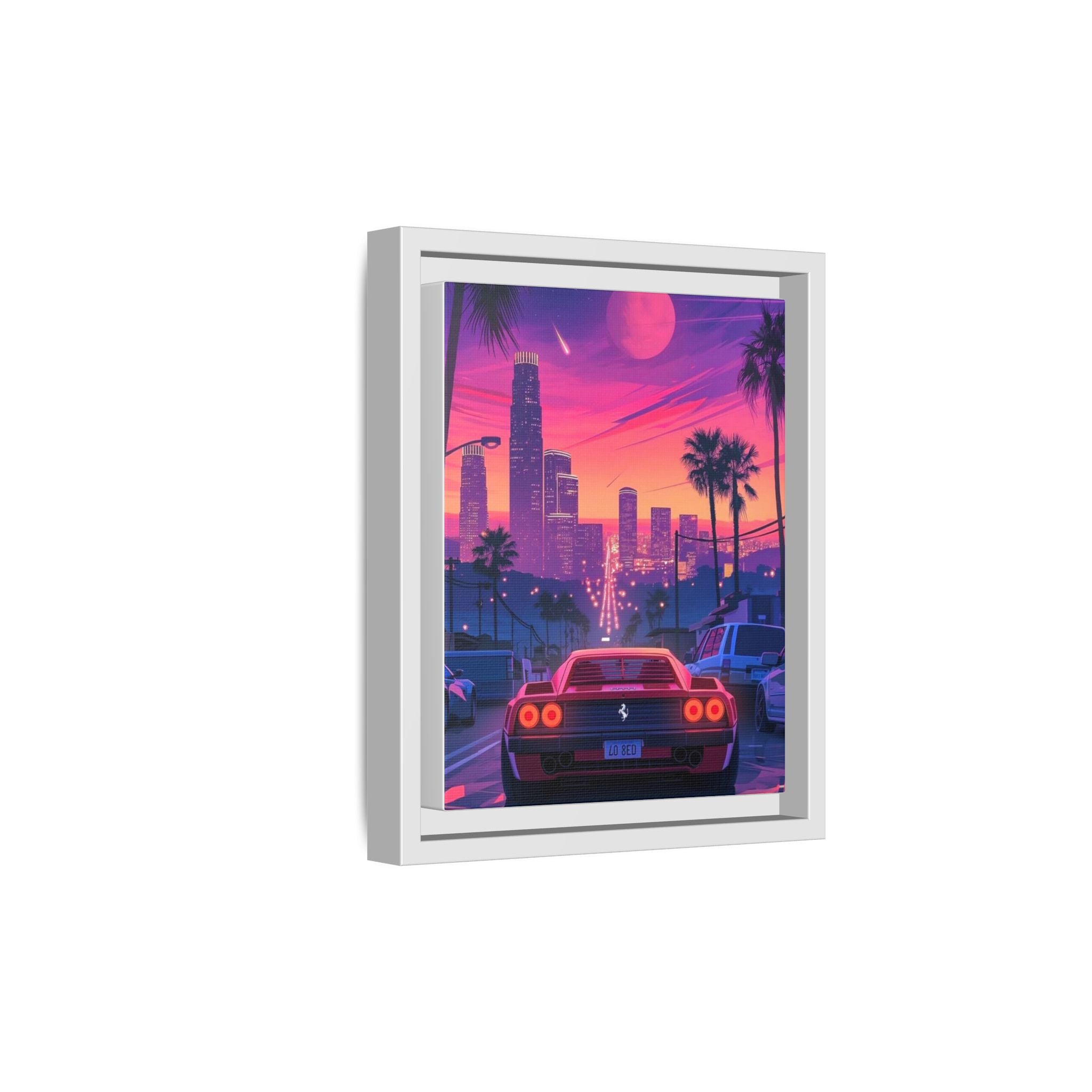Urban Escape: Vibrant Pop Art Print