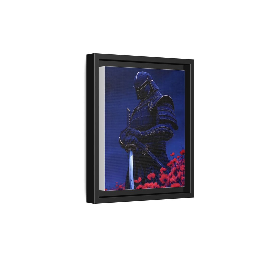 Samurai in a poppy field