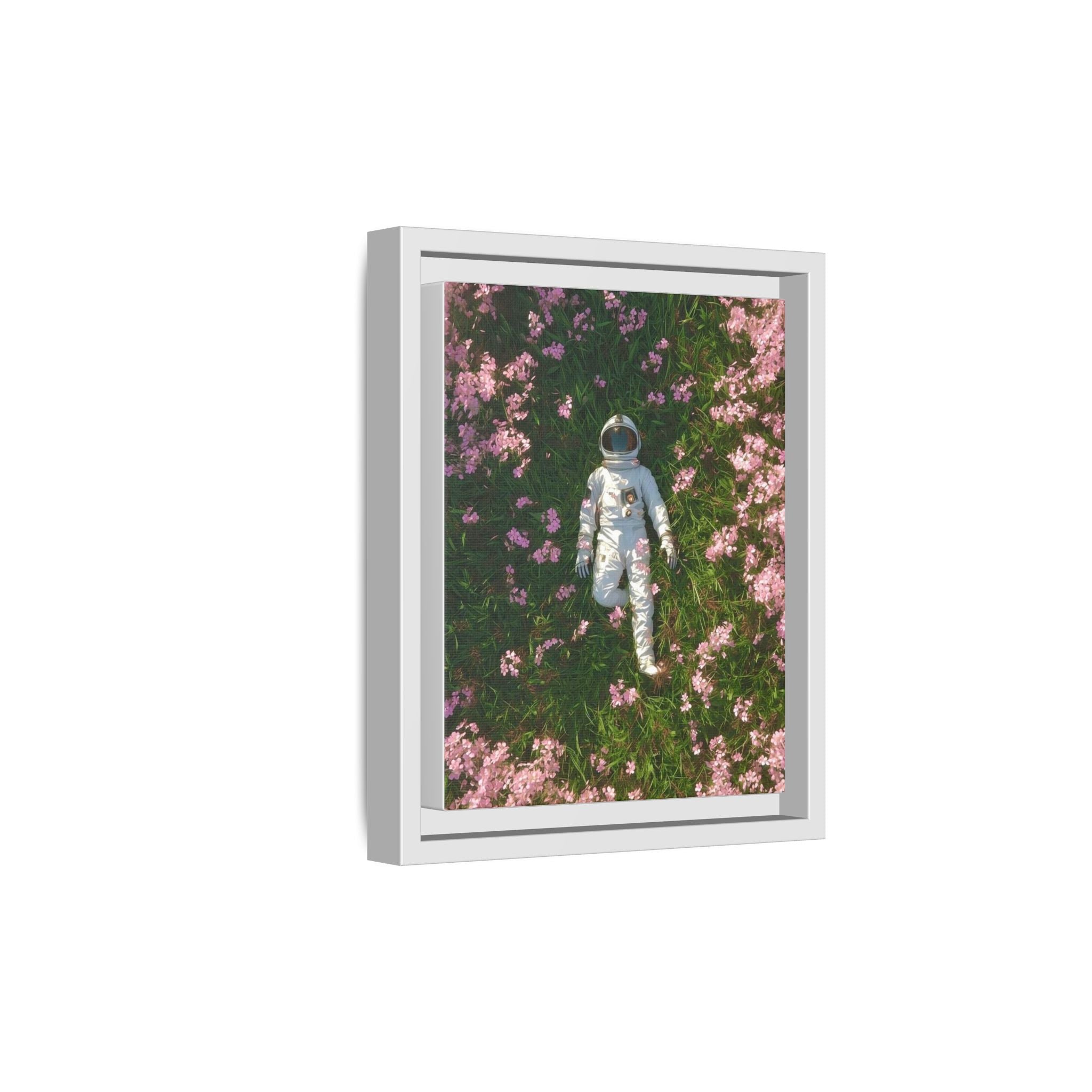 Astronaut in Bloom: A Captivating Work