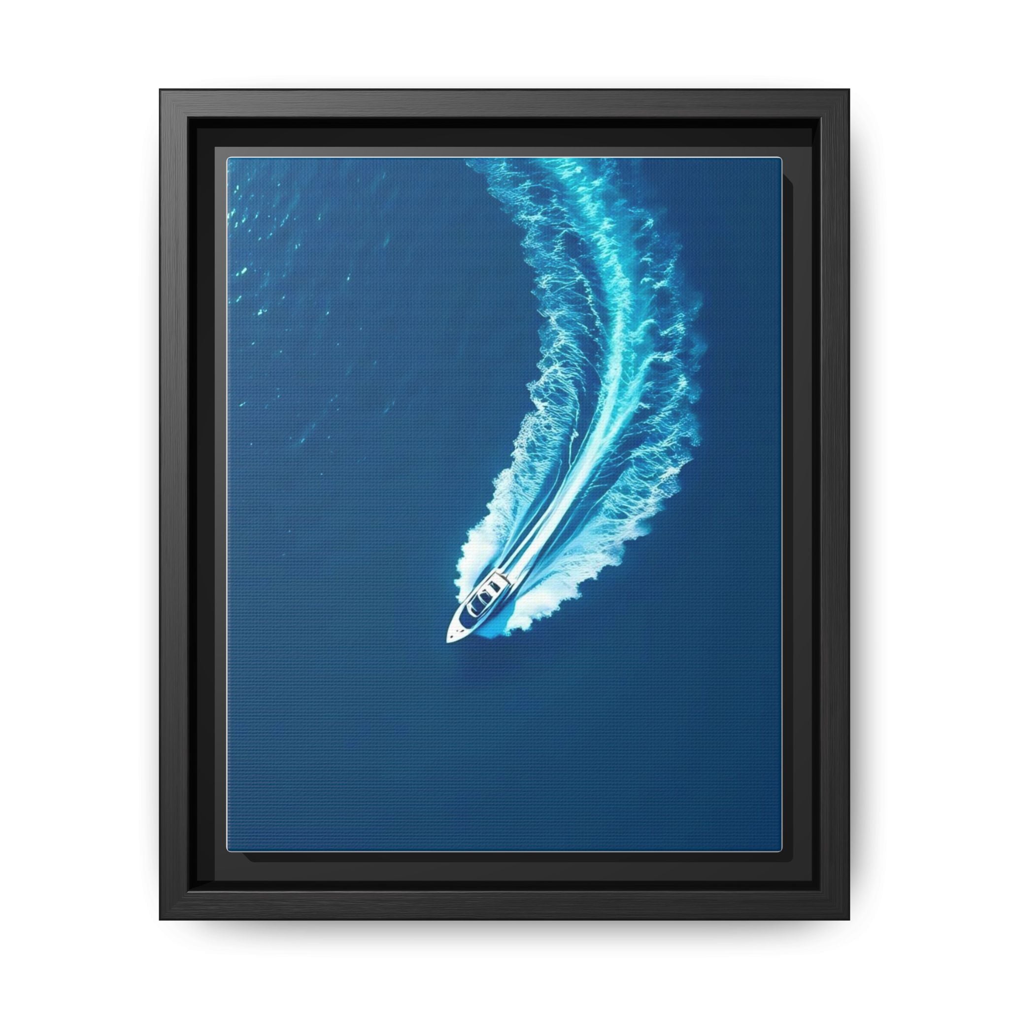 Nautical Escape: Boat Canvas Print