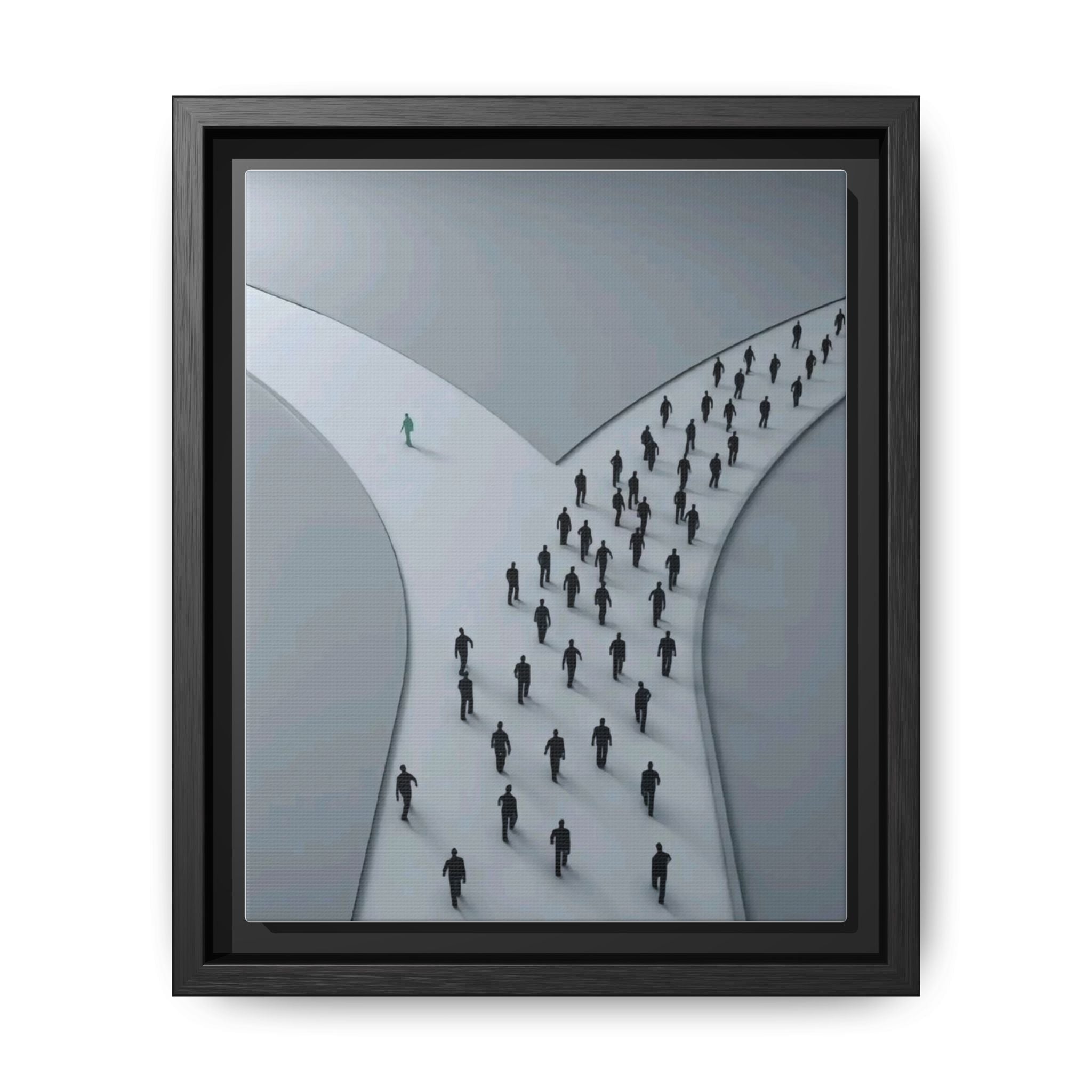 Choosing one's path: a metaphor for life