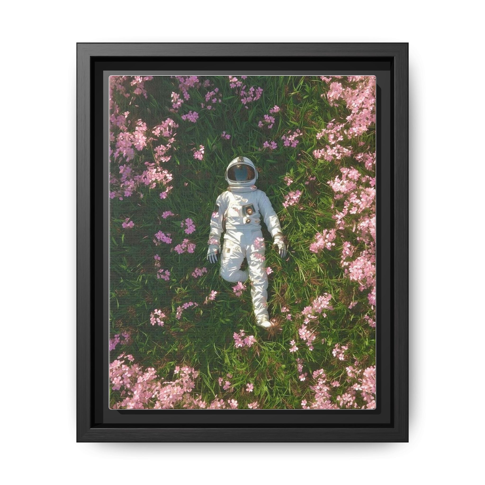 Astronaut in Bloom: A Captivating Work