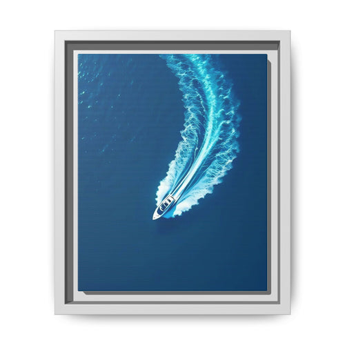 Nautical Escape: Boat Canvas Print