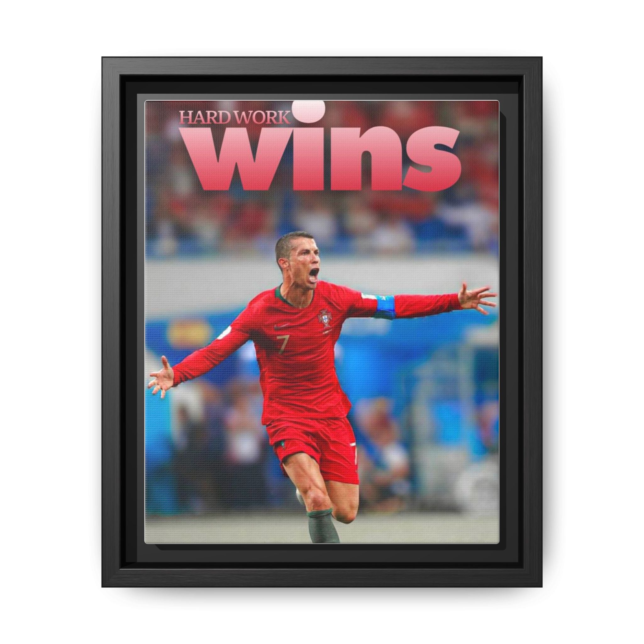 Dynamic Football Portrait - Triple-Face Pop