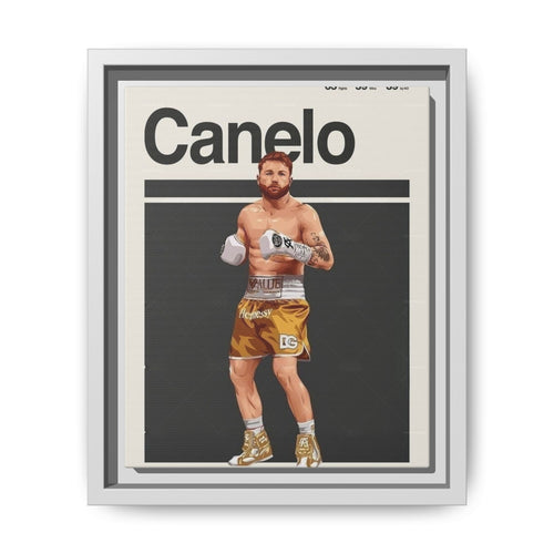 Pop Art Boxing Portrait: Canelo