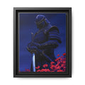 Samurai in a poppy field