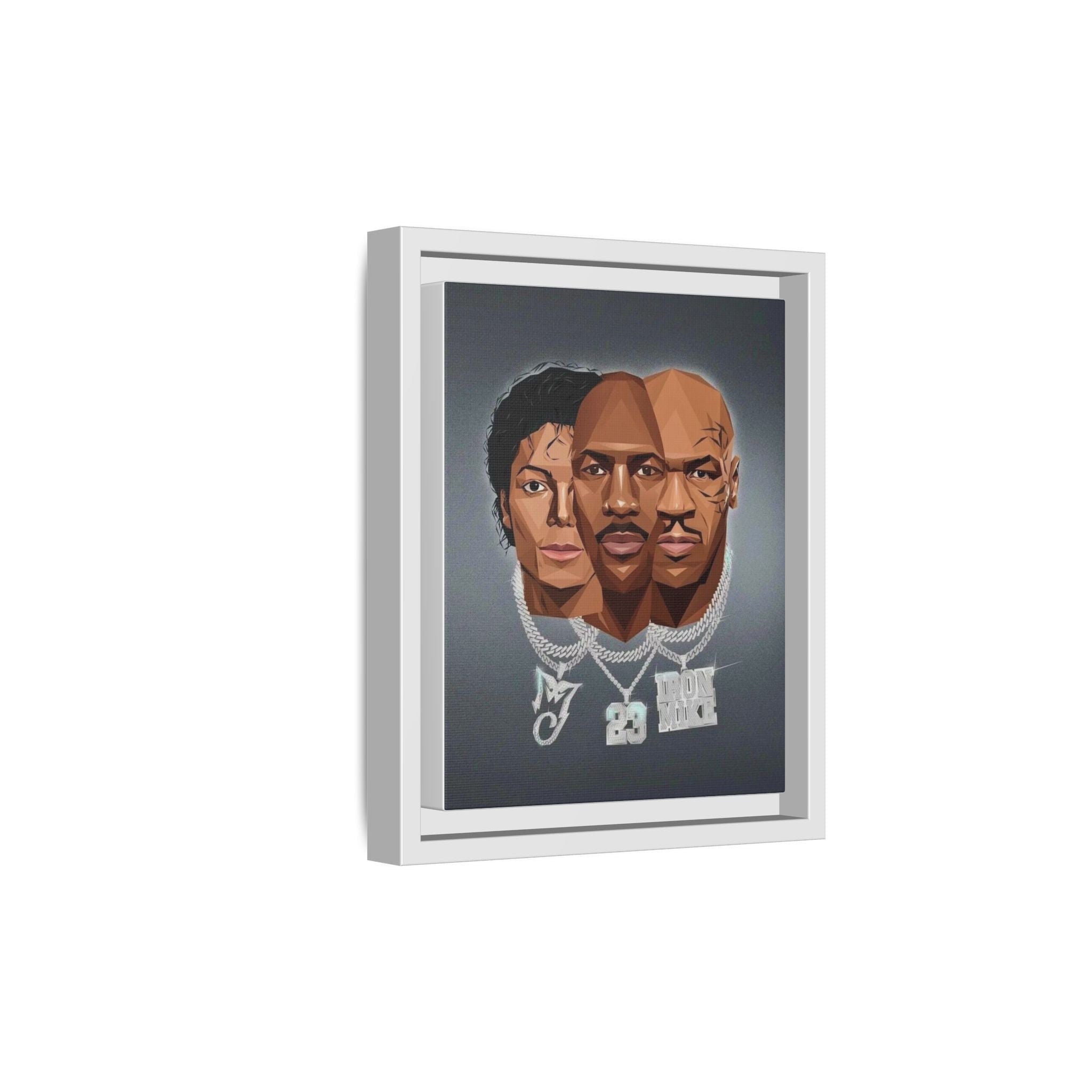 Triple-Face Pop Portrait: Legends of Urban Culture