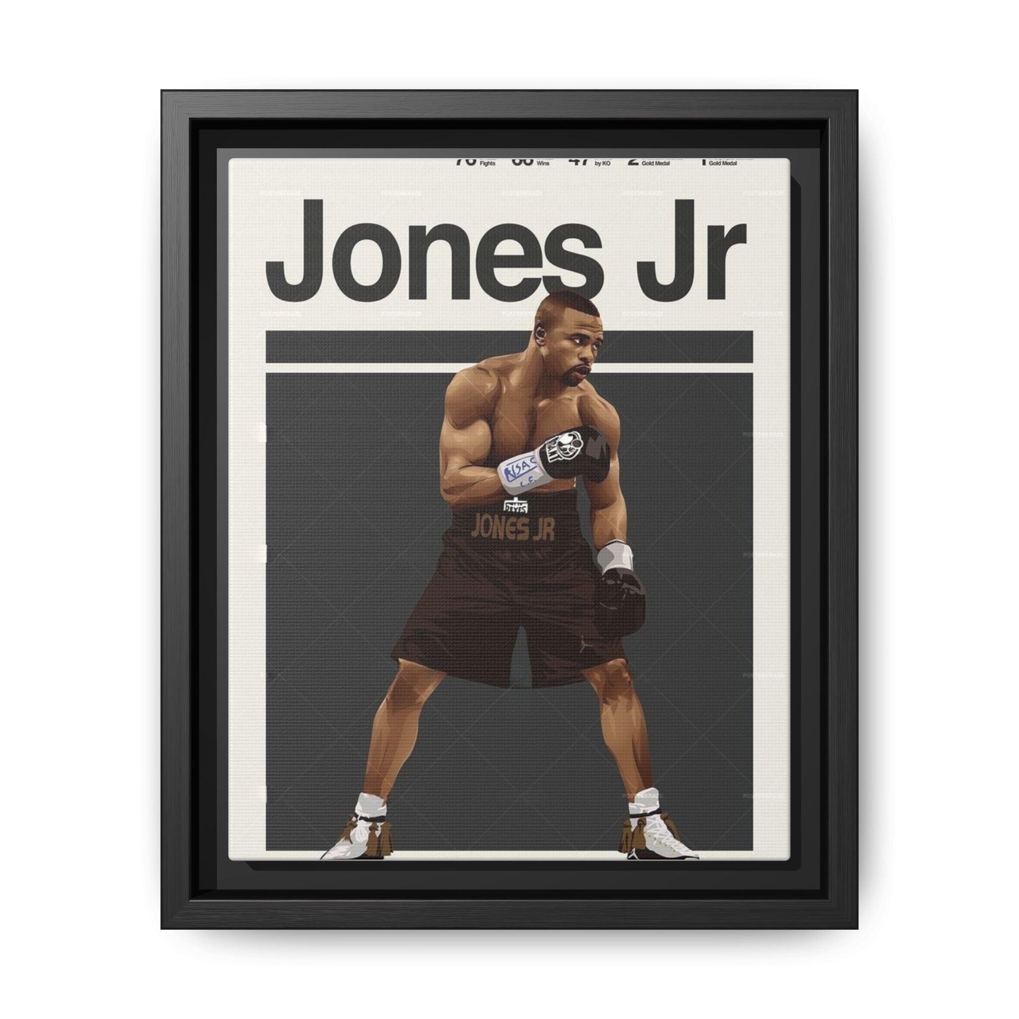 Pop Art Portrait of Boxer - Triple-Face