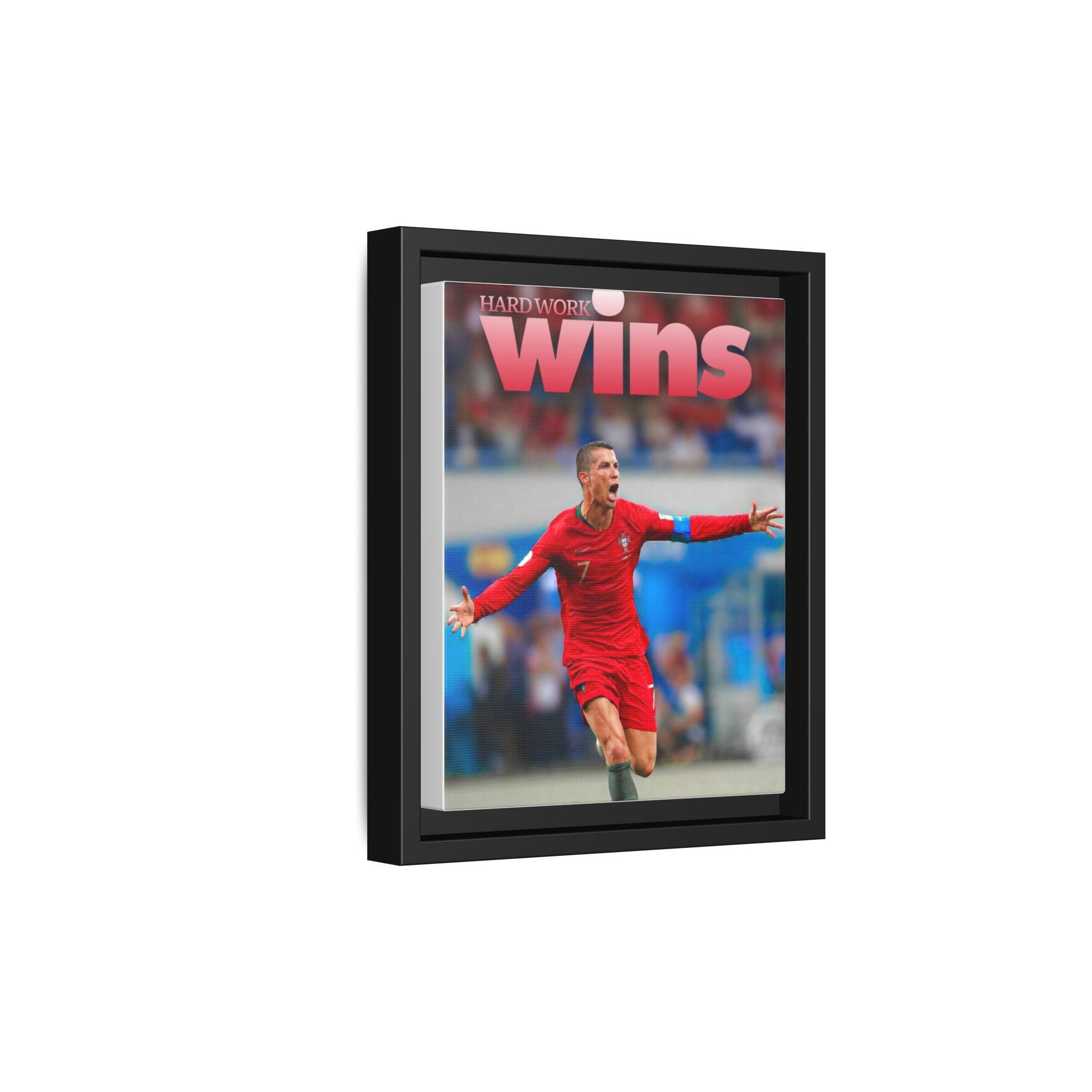 Dynamic Football Portrait - Triple-Face Pop