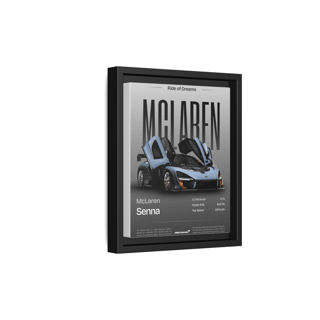 Elegance of Speed: McLaren Senna in Portrait