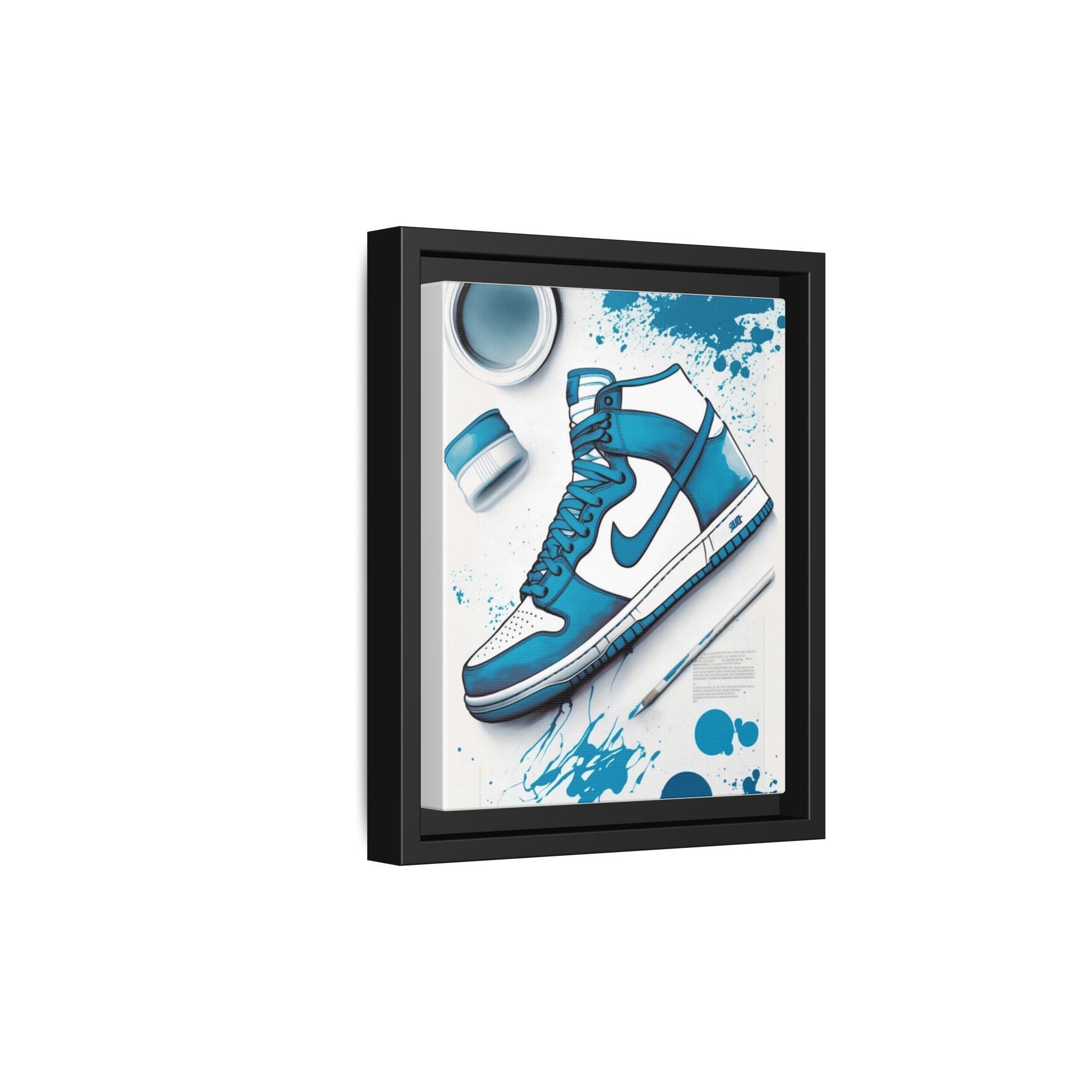 Choosing Your Path: The Art of Blue Sneakers