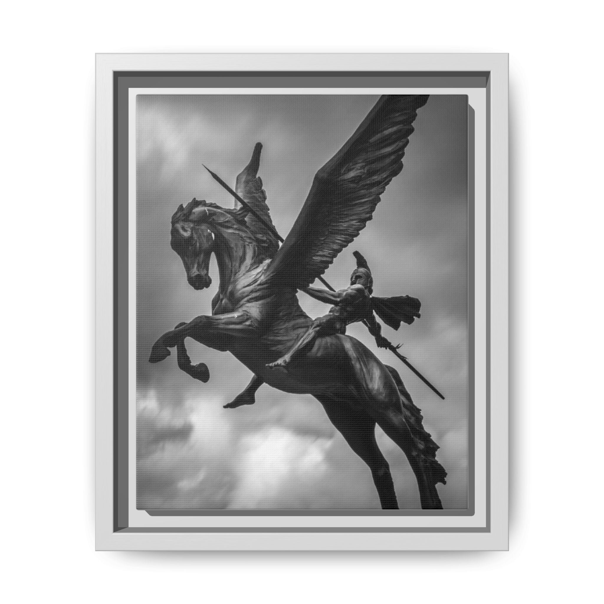 Ethereal Elegance: Triptych Portrait