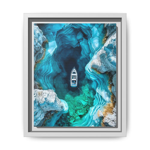 Ethereal Exploration: An Aerial Portrait of a Ship
