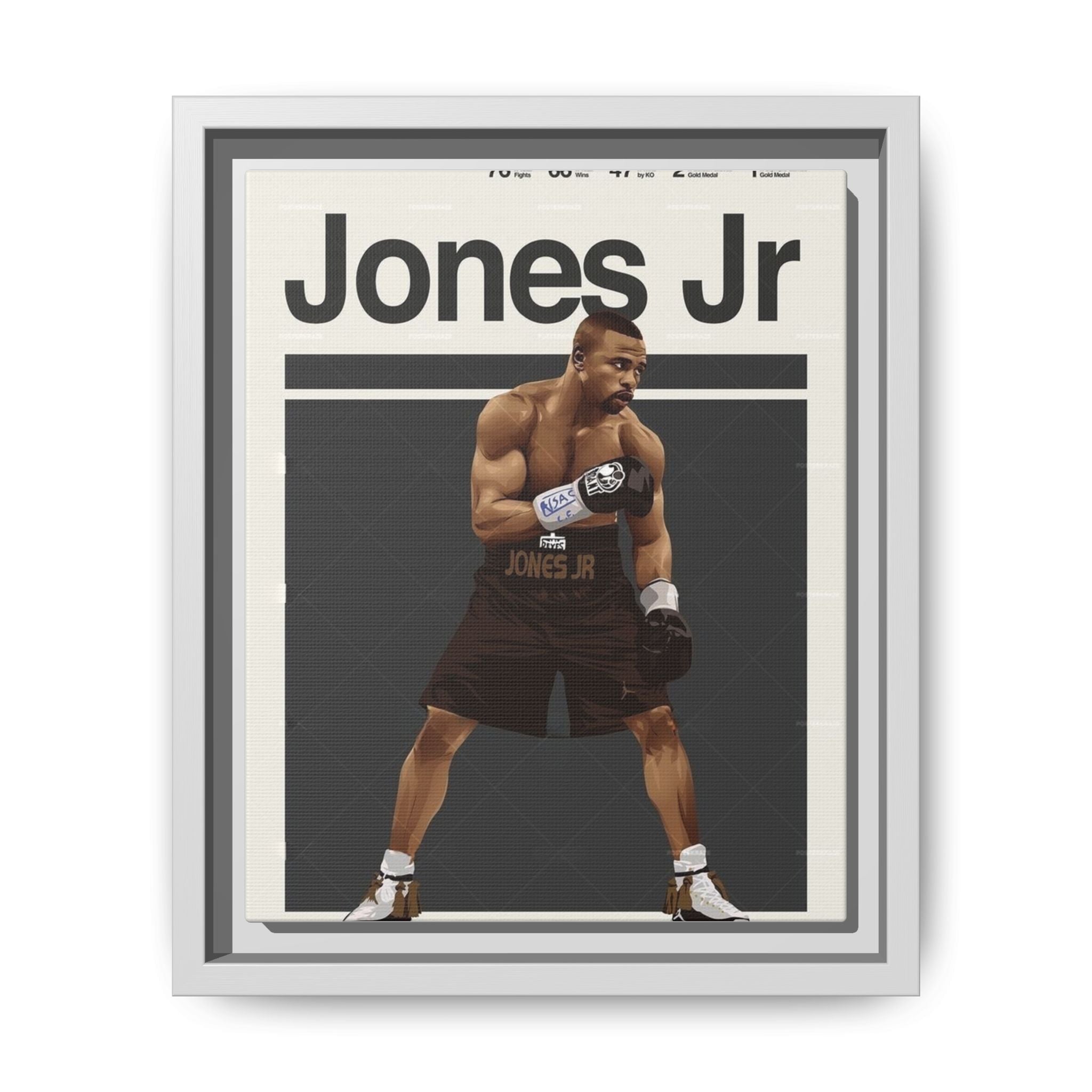 Pop Art Portrait of Boxer - Triple-Face