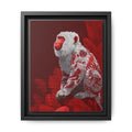 Artistic portrait of a monkey with vibrant colors
