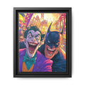 Energy and Madness: Batman and Joker in Portrait
