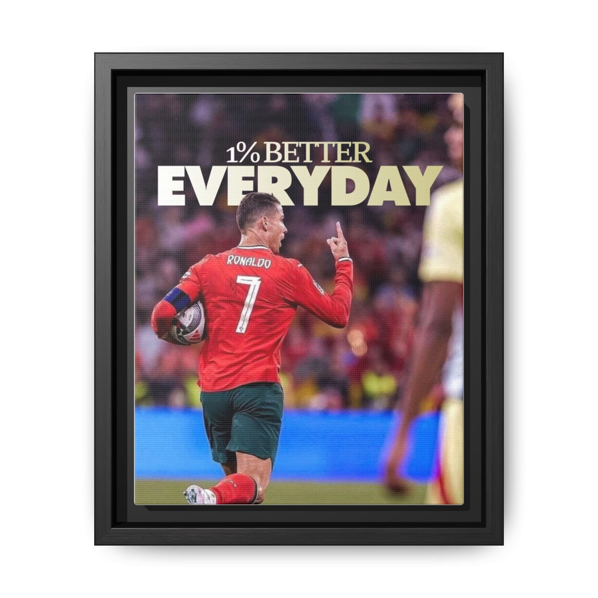 Pop Art Portrait: Cristiano Ronaldo in Action