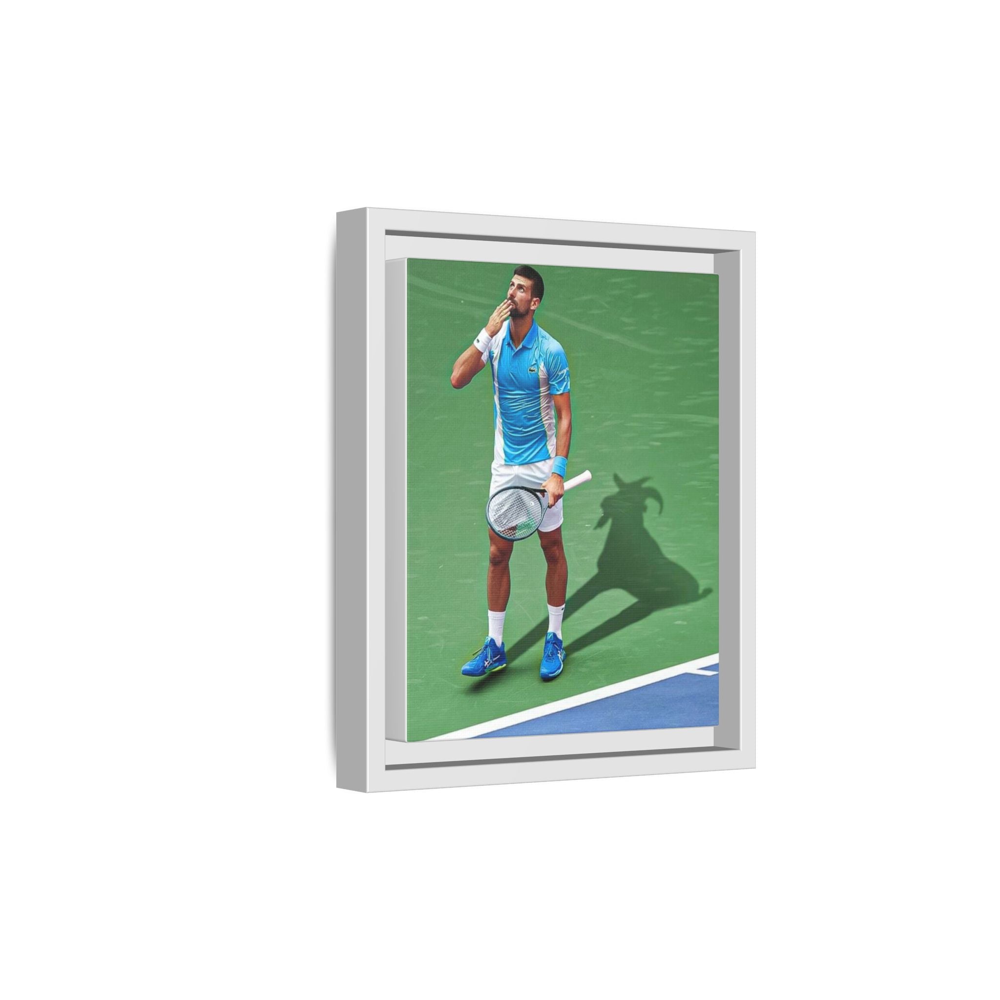 On-Court Celebration: The Shadow of Tennis