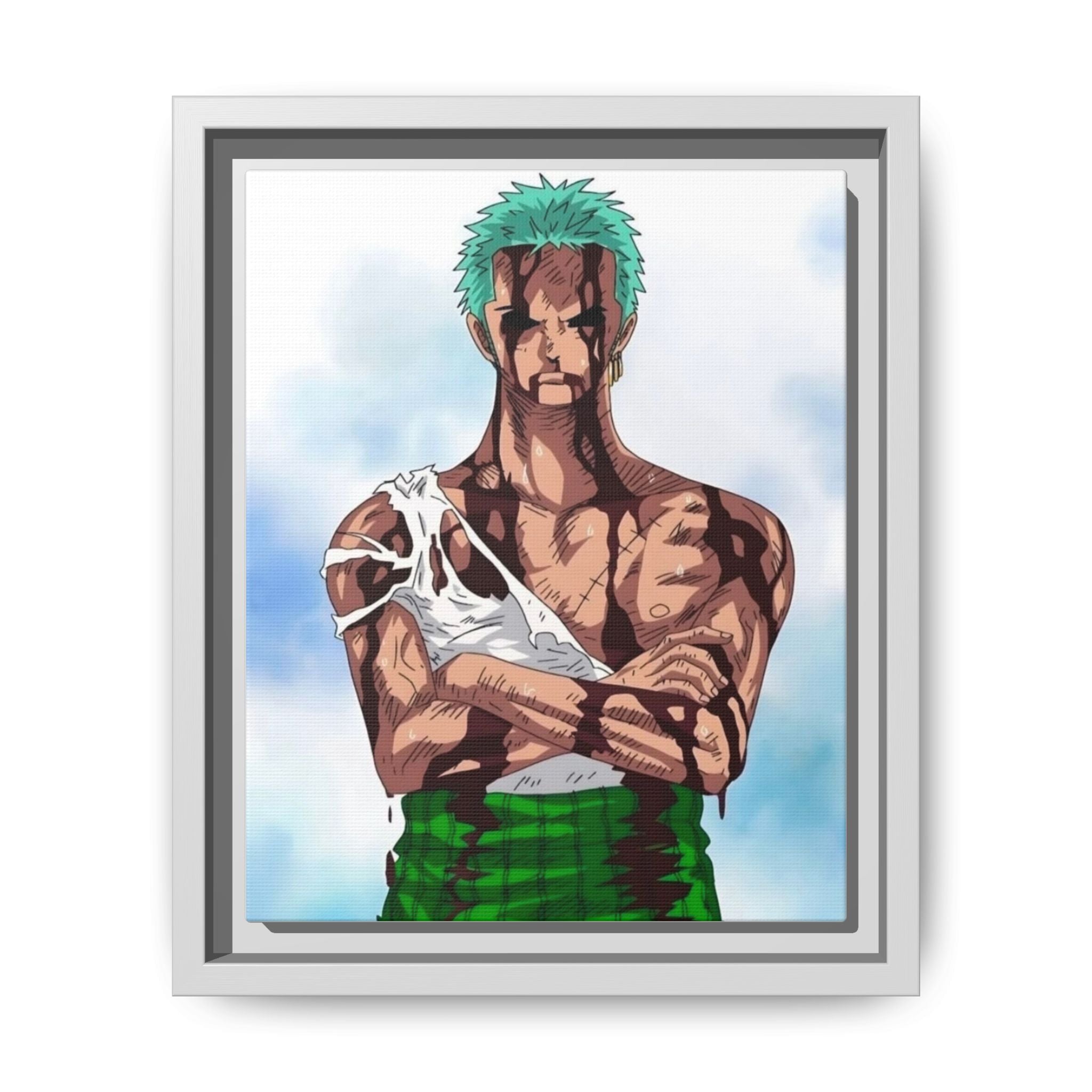 Strength and Determination: A Hero in Action