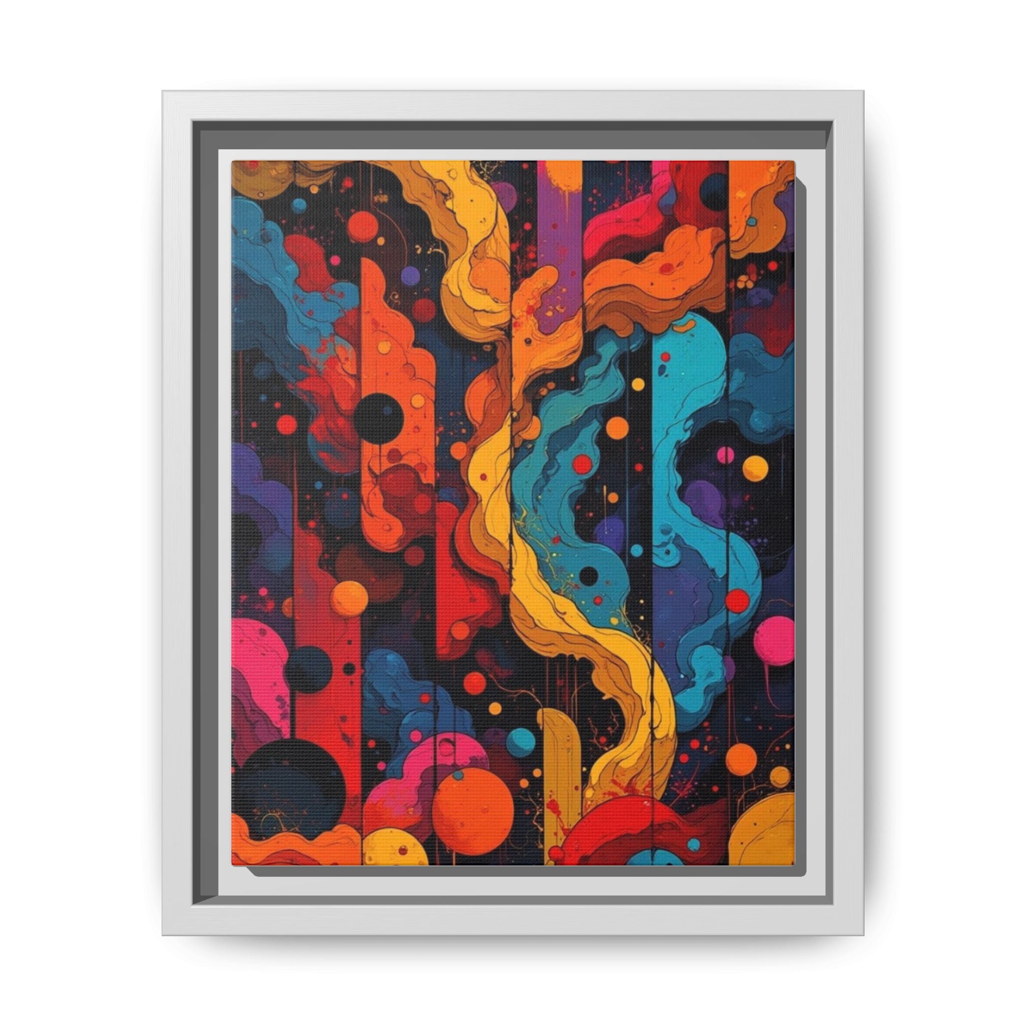 Pop Art Portrait: Bursts of Color and Emotion