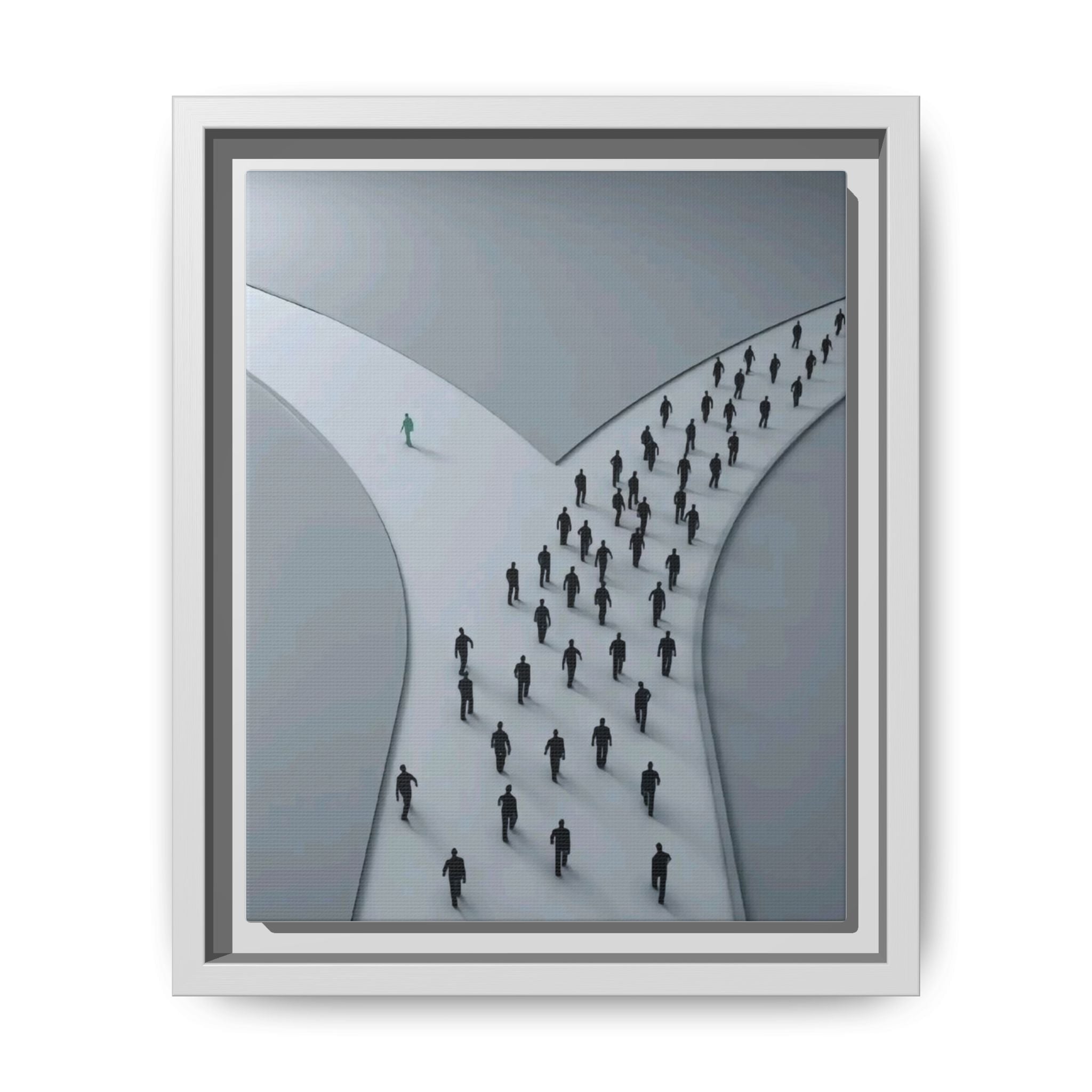 Choosing one's path: a metaphor for life