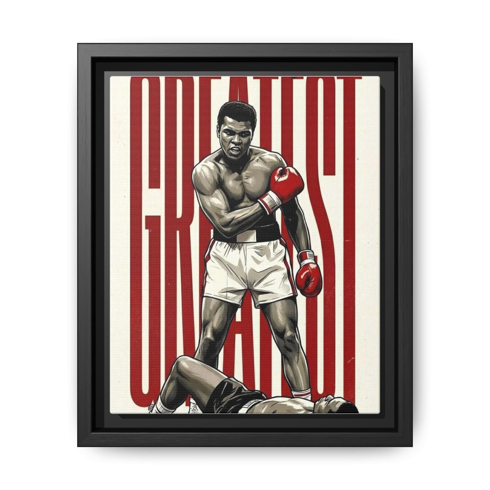 Muhammad Ali Portrait Art Print – Boxing Legend