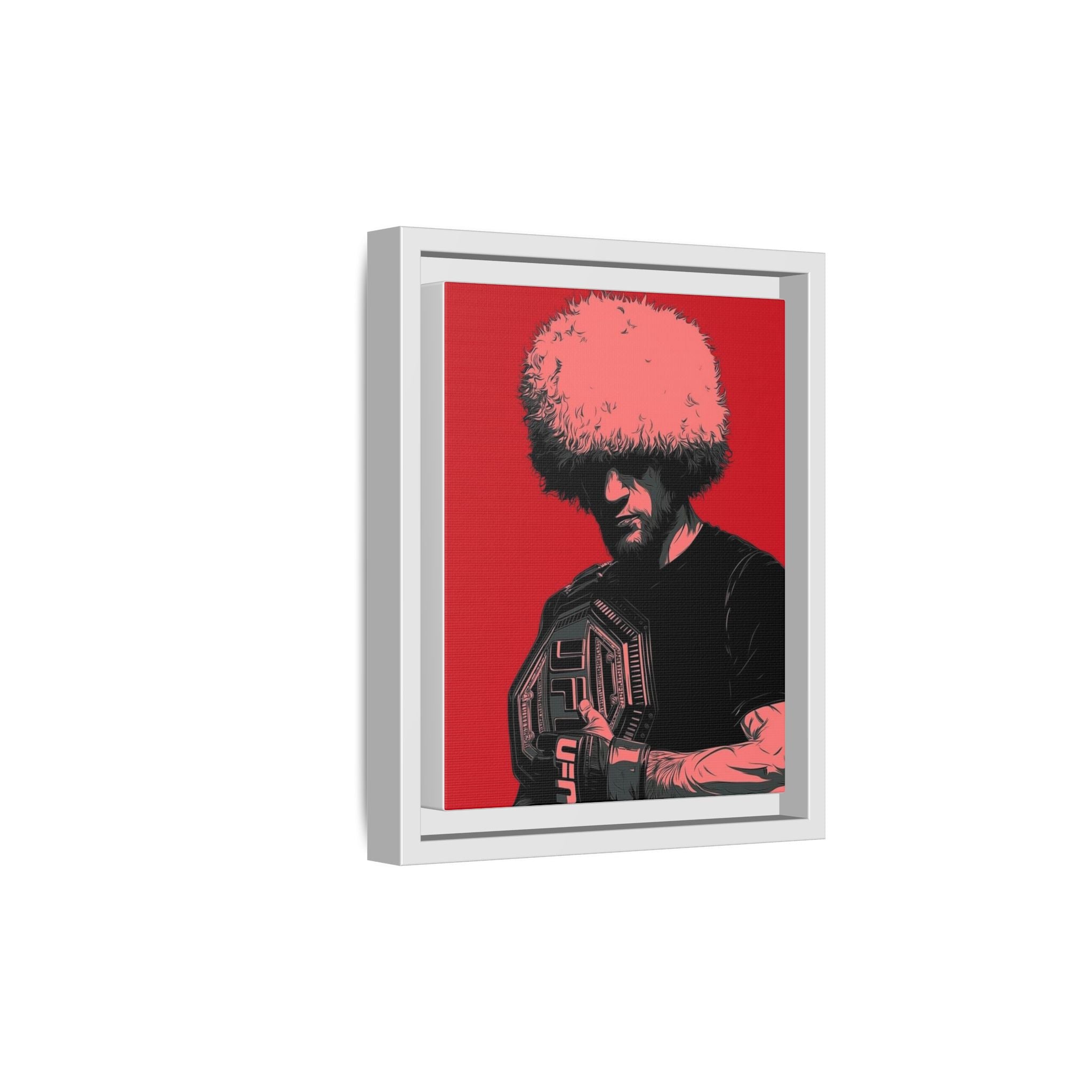 Portrait Art Print - Three-Faced Champion