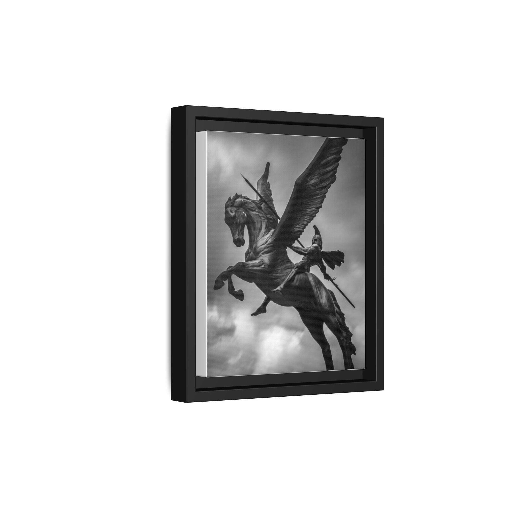 Ethereal Elegance: Triptych Portrait