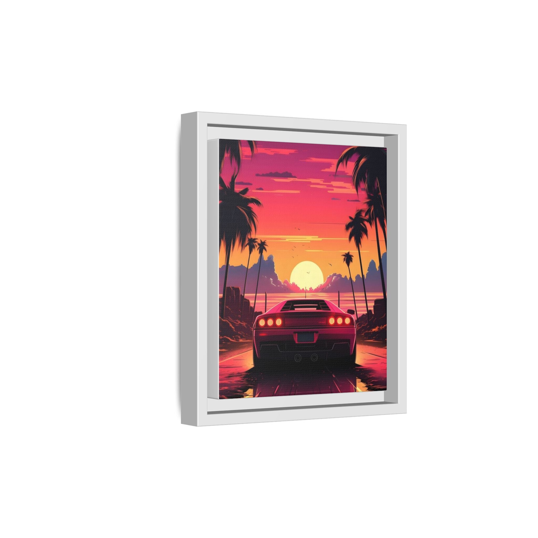 Tropical Escape: Triptych Art Portrait Print