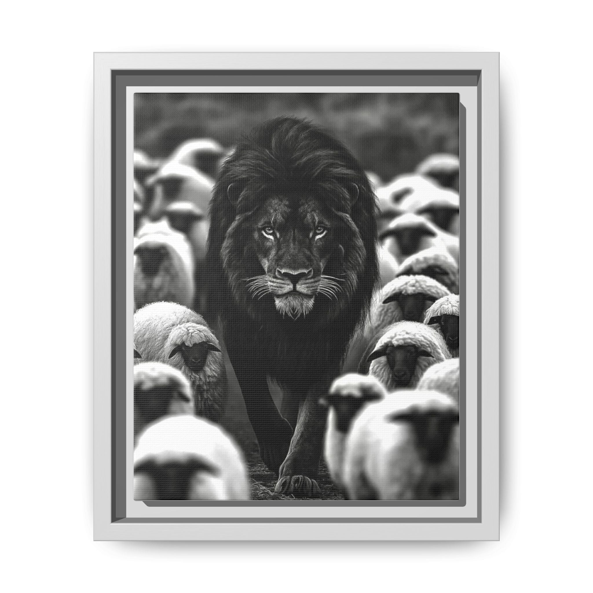 The strength of a lion among sheep