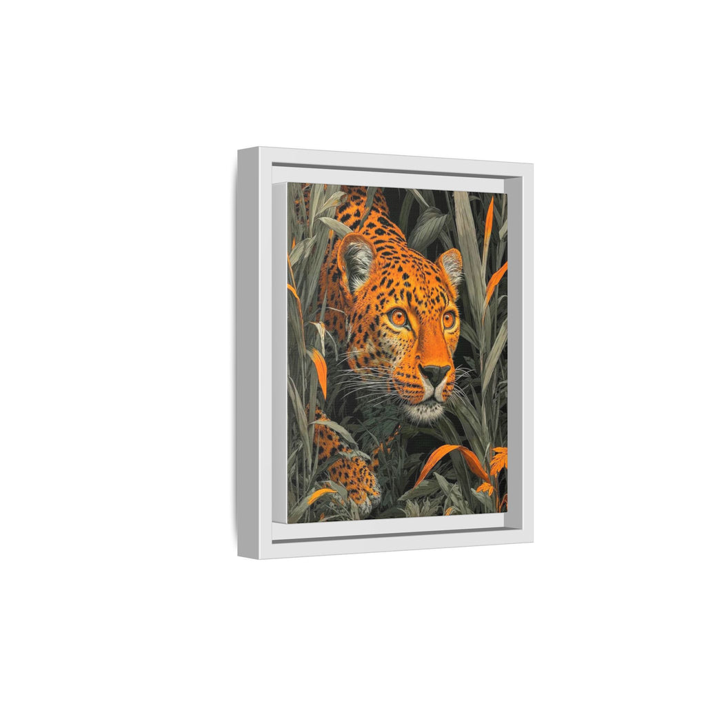 Leopard in Awakening Portrait — Vibrant Canvas Art