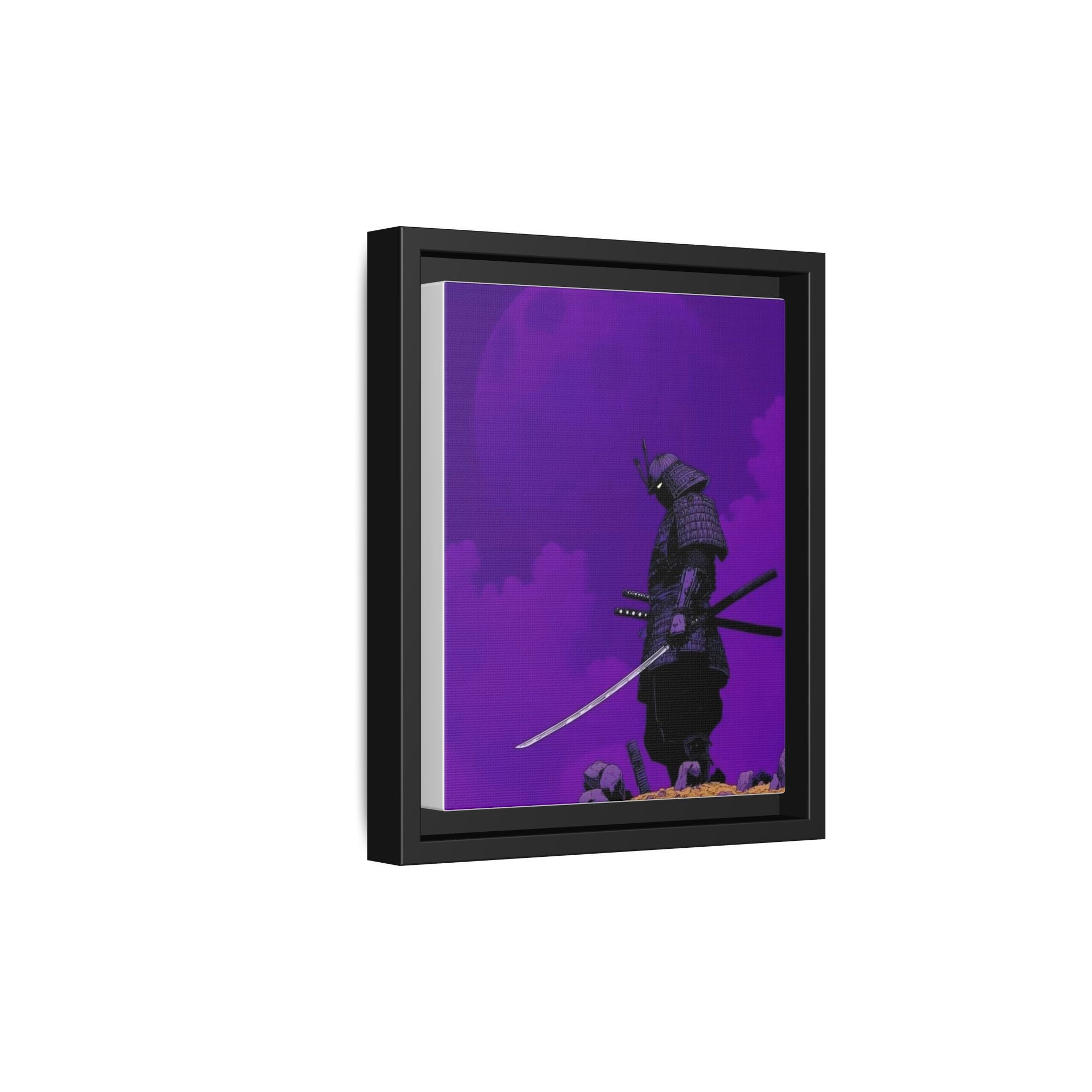 Mystic Samurai Under the Moon
