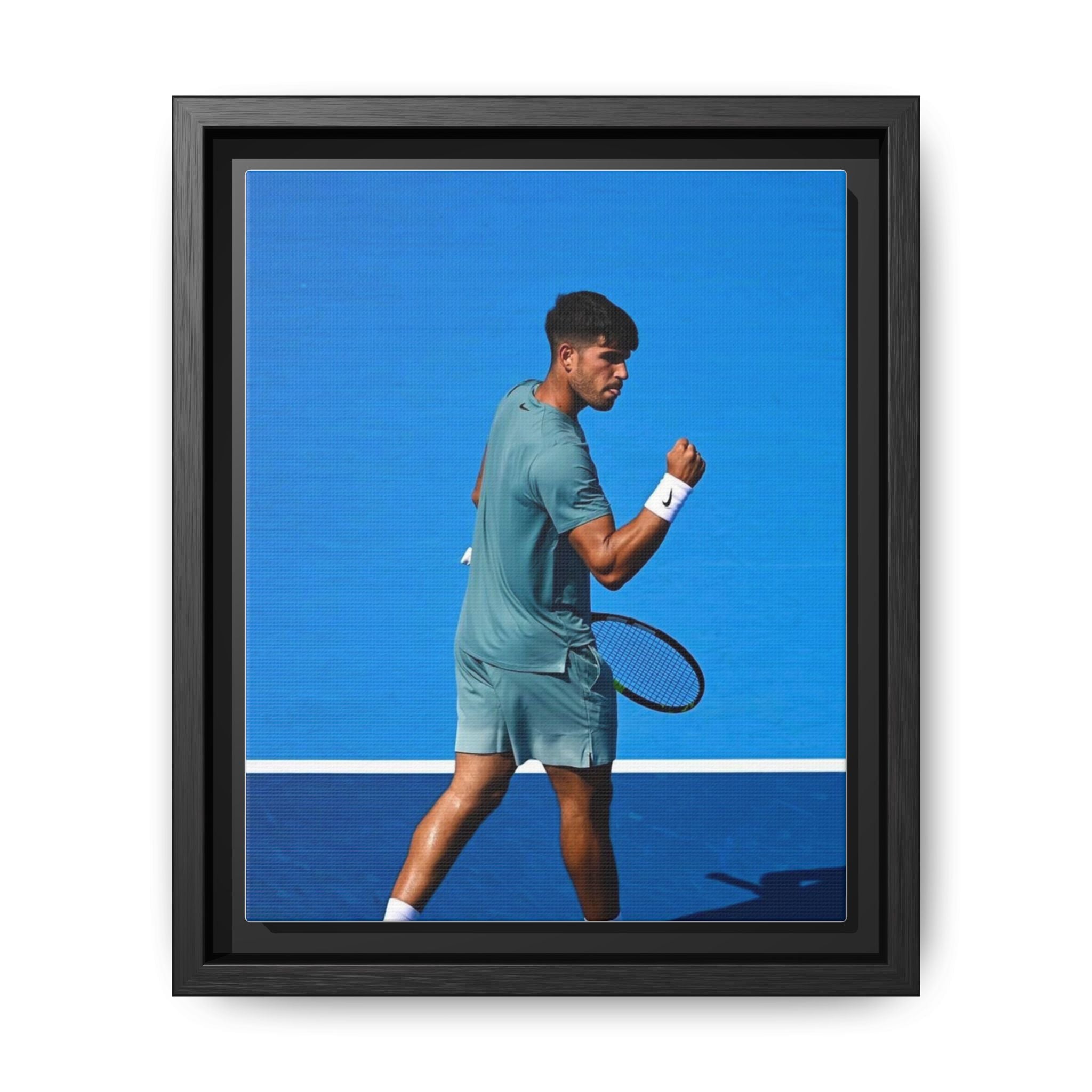 The energy of tennis in action