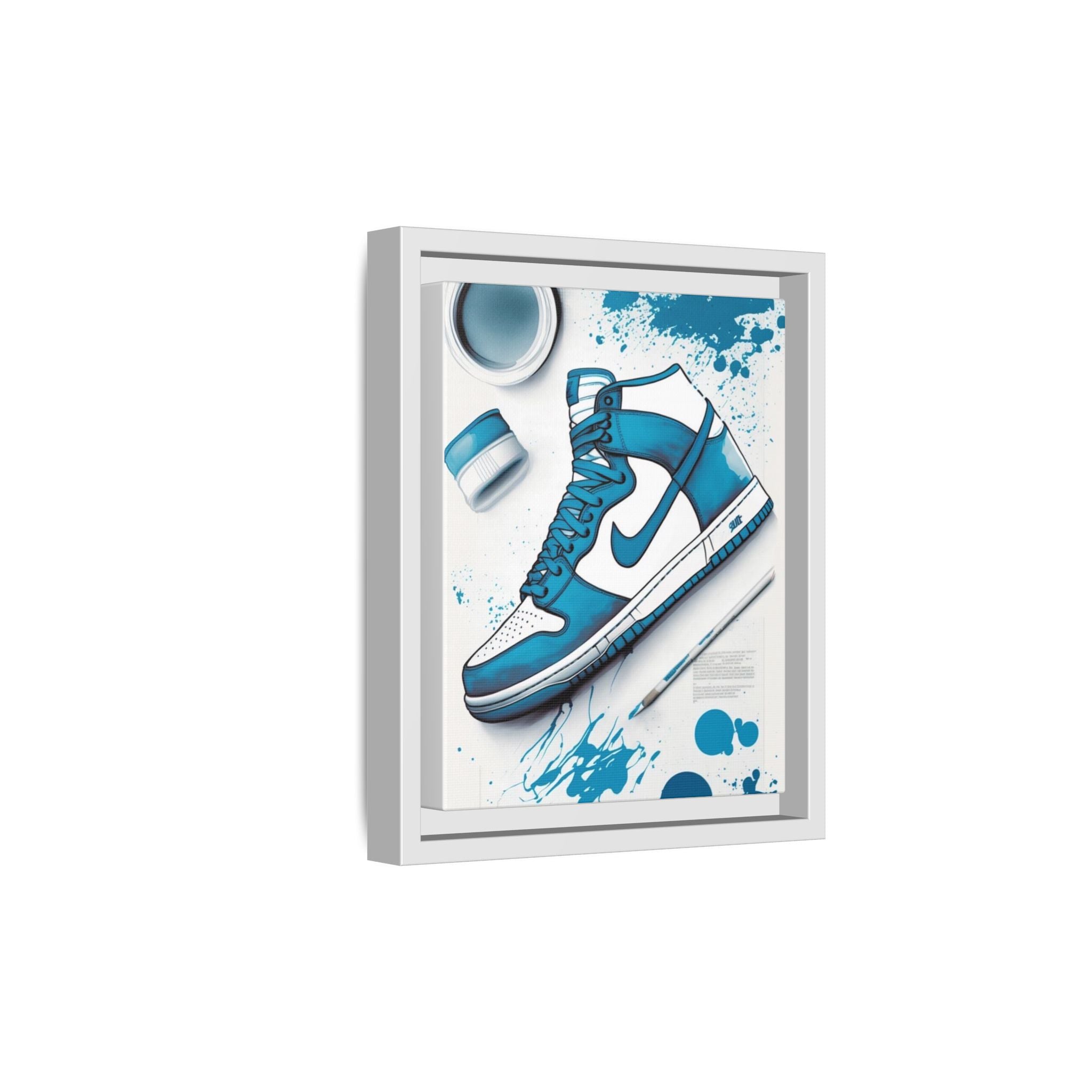 Choosing Your Path: The Art of Blue Sneakers