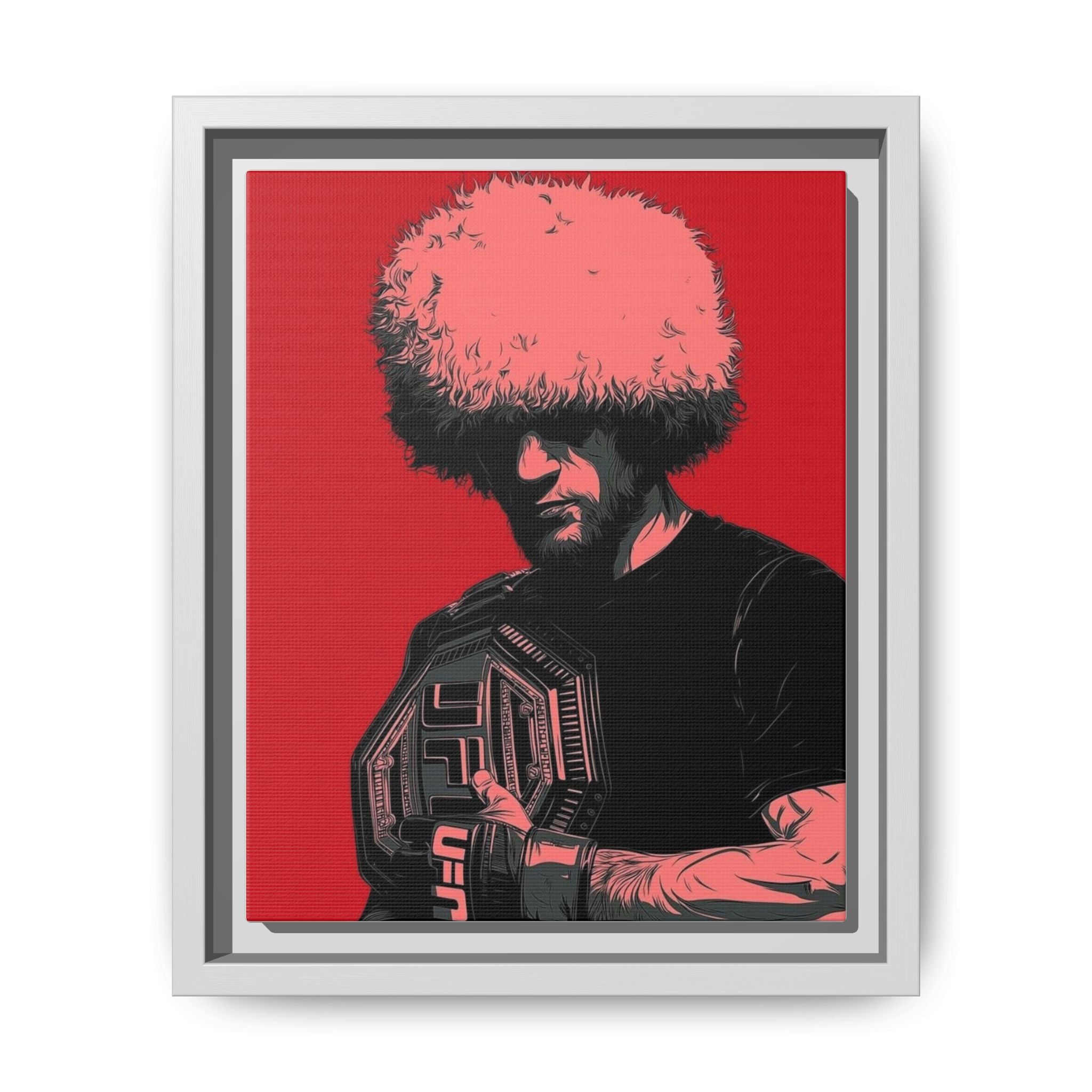 Portrait Art Print - Three-Faced Champion