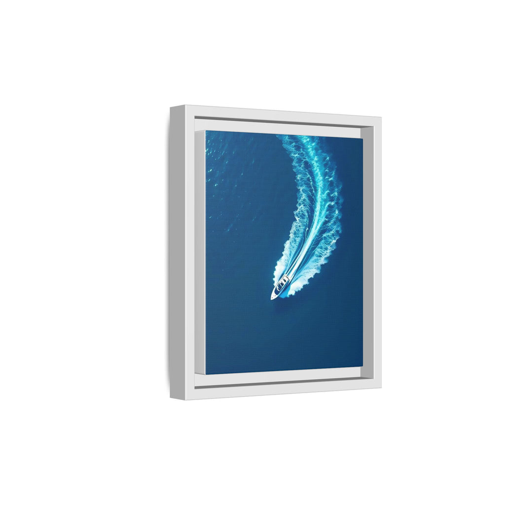 Nautical Escape: Boat Canvas Print