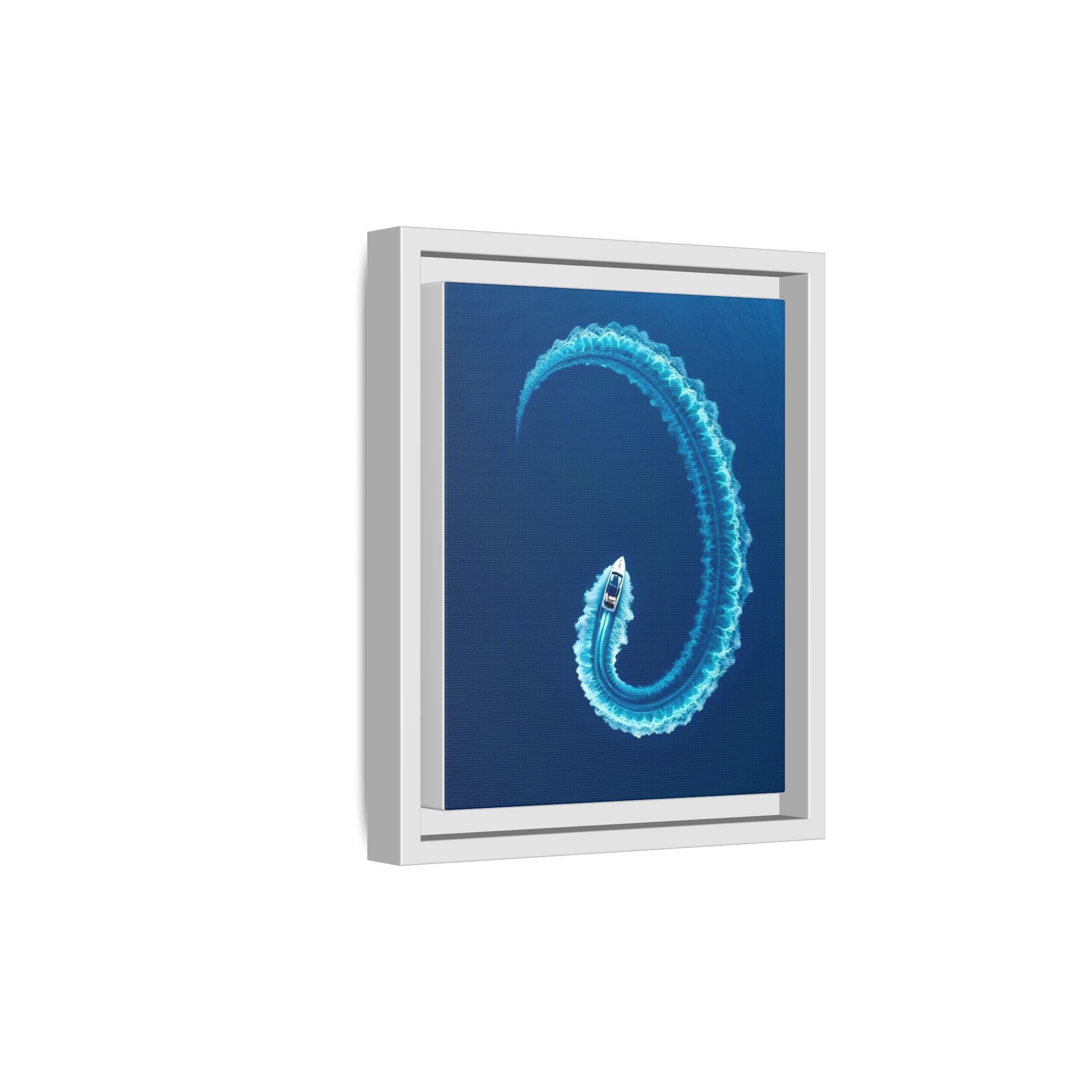 Nautical Elegance: Canvas Art Print