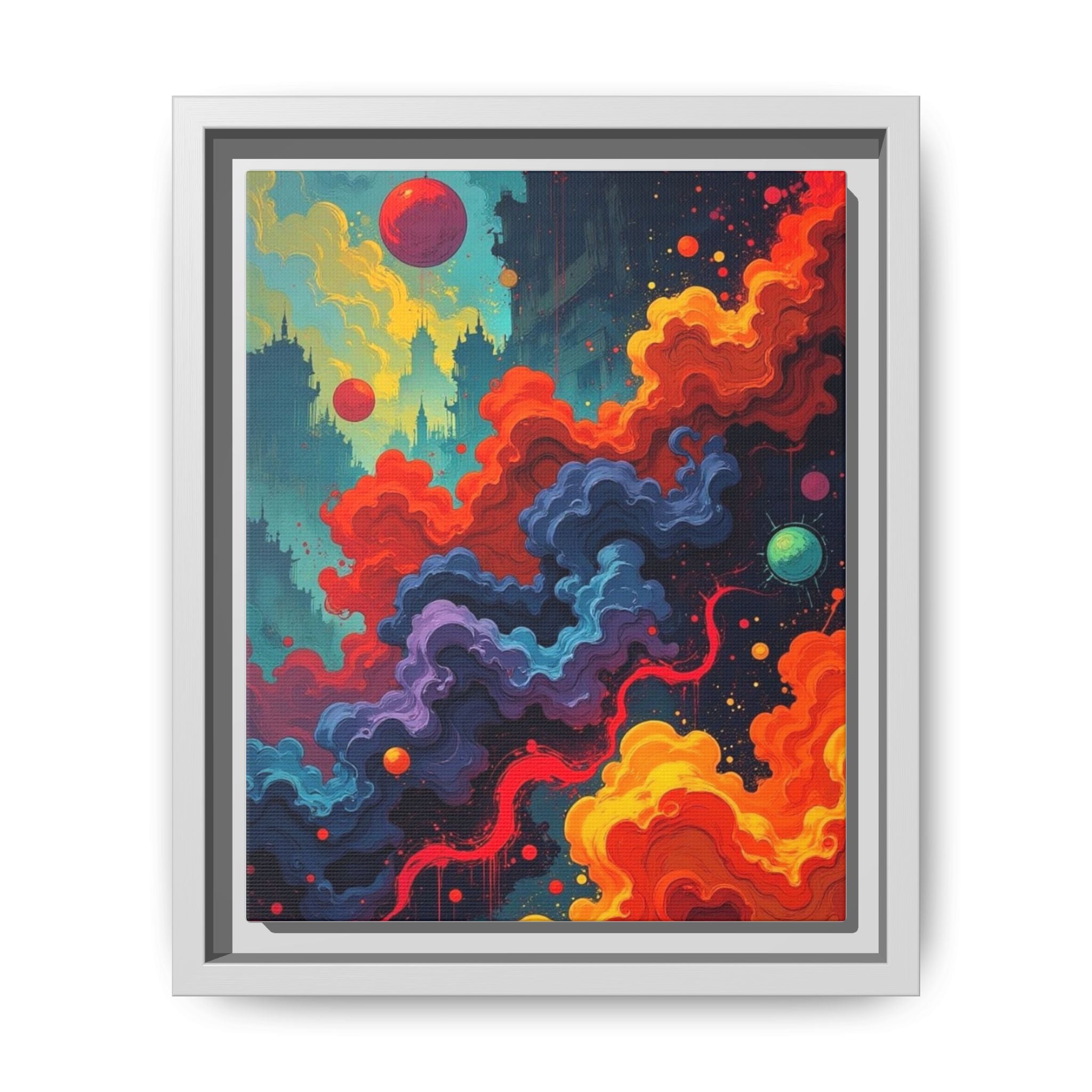 Celestial Odyssey: Portraits in Vibrant Colors