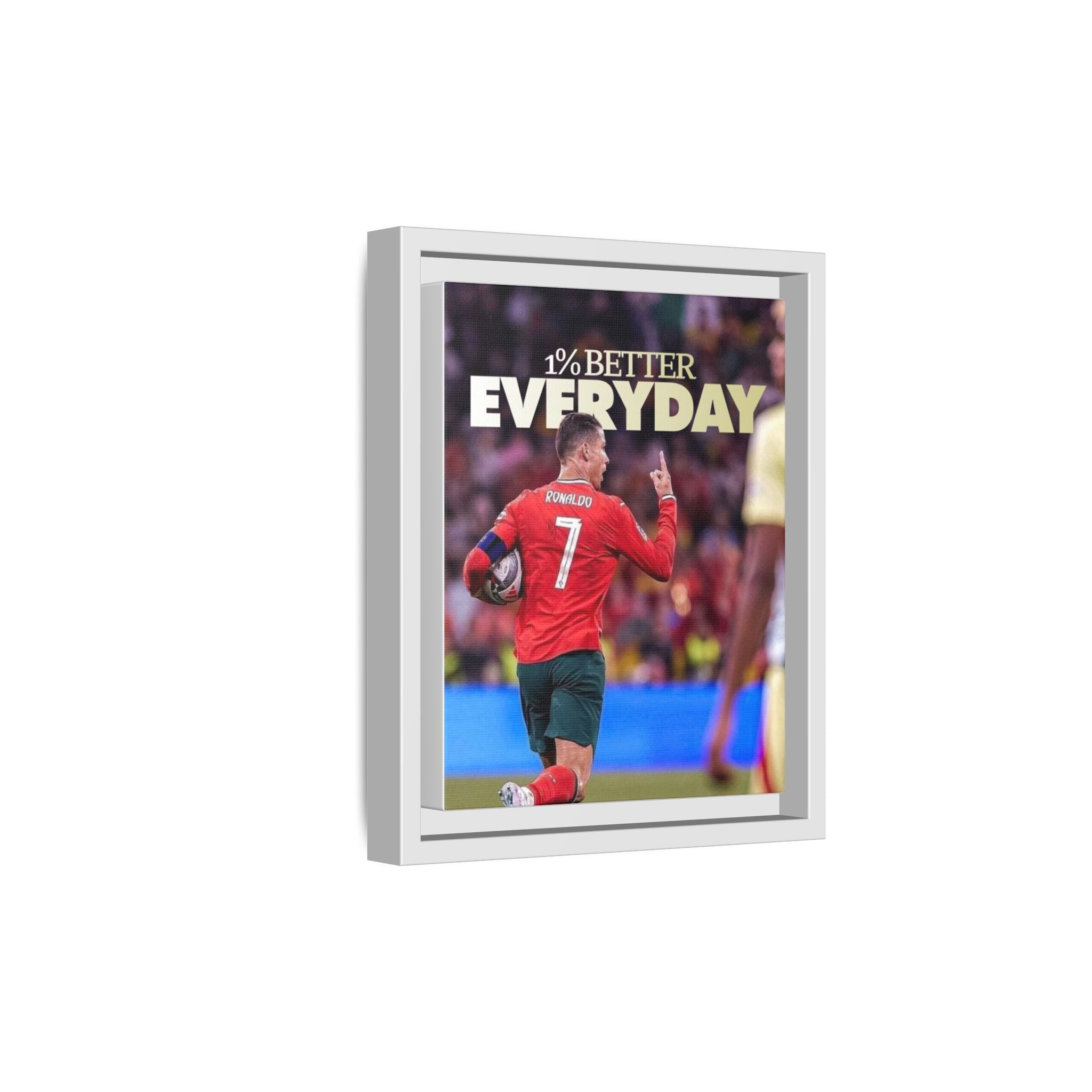 Pop Art Portrait: Cristiano Ronaldo in Action