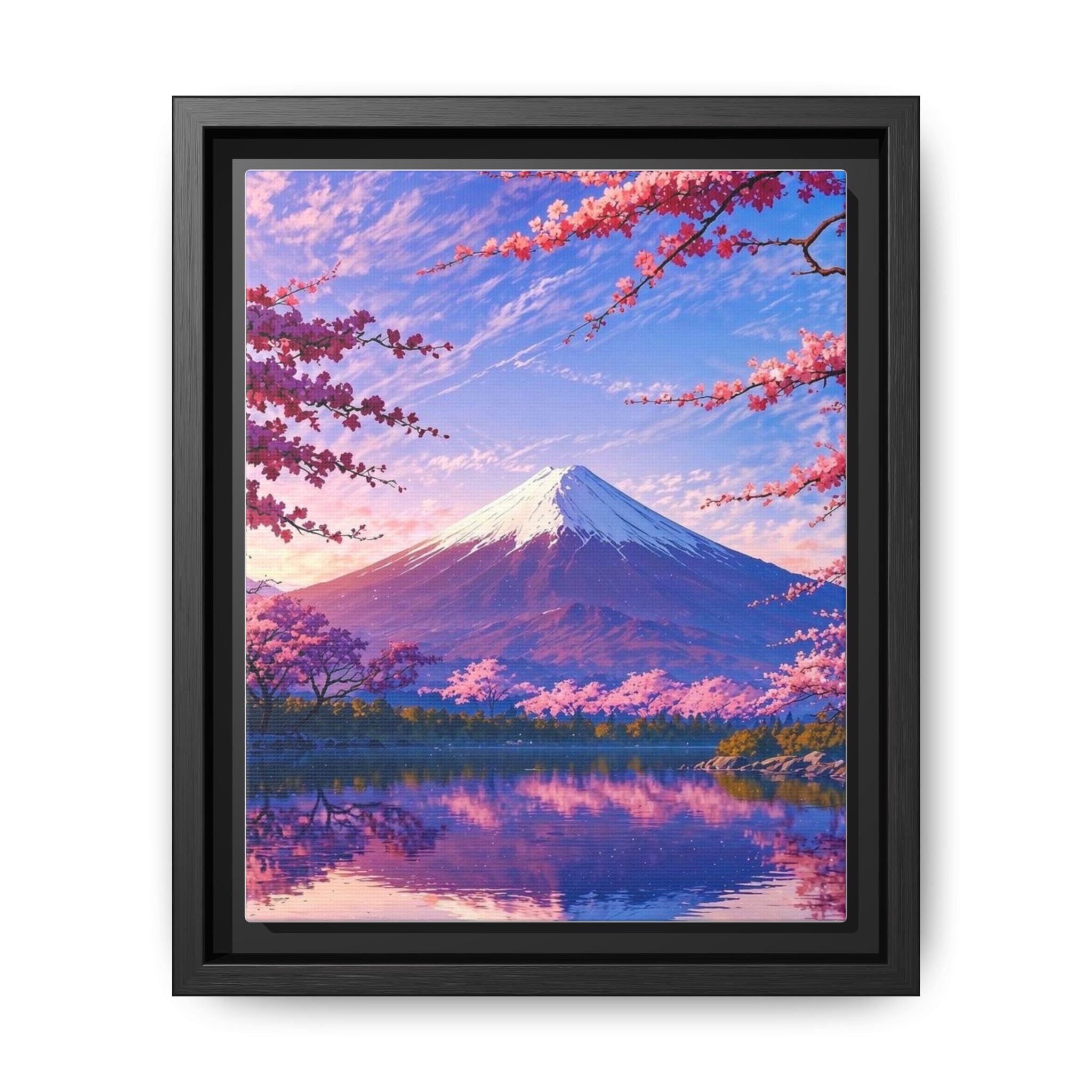 Lollipop: Floral Radiance and Mountain Majesty
