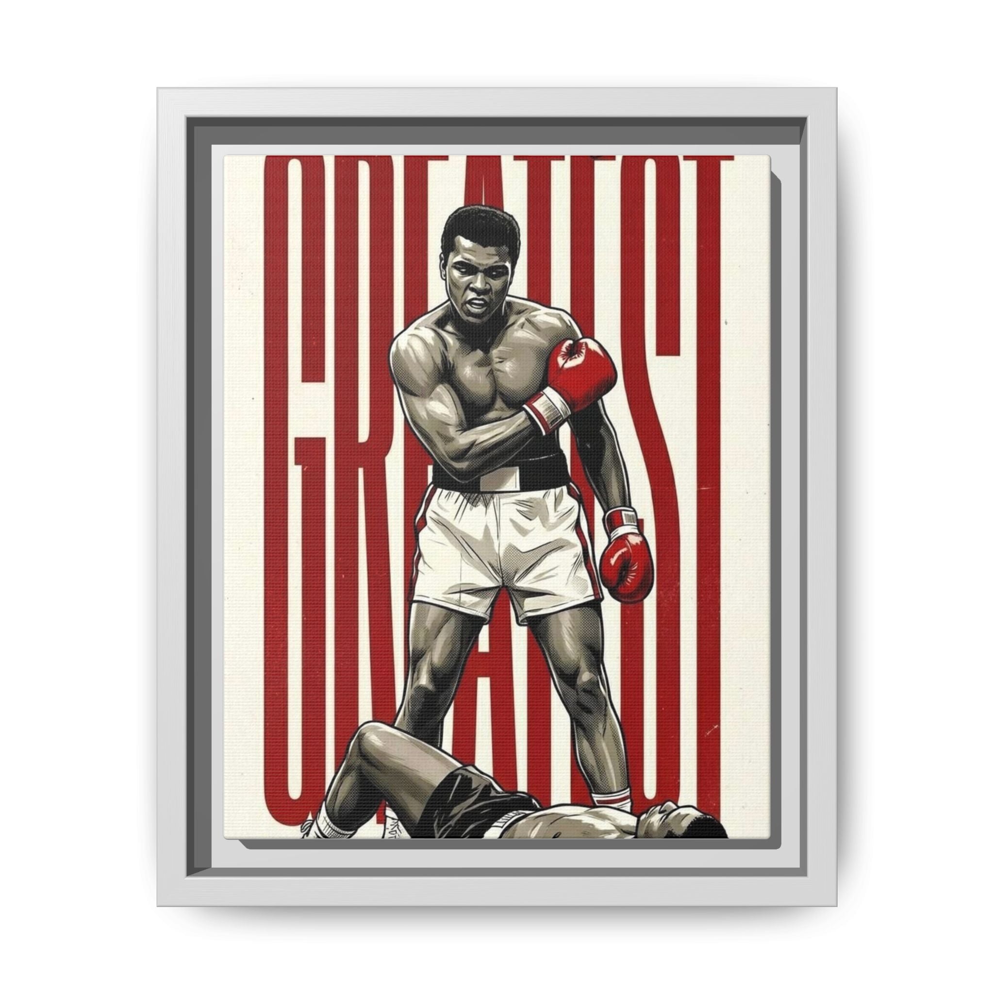 Muhammad Ali Portrait Art Print – Boxing Legend